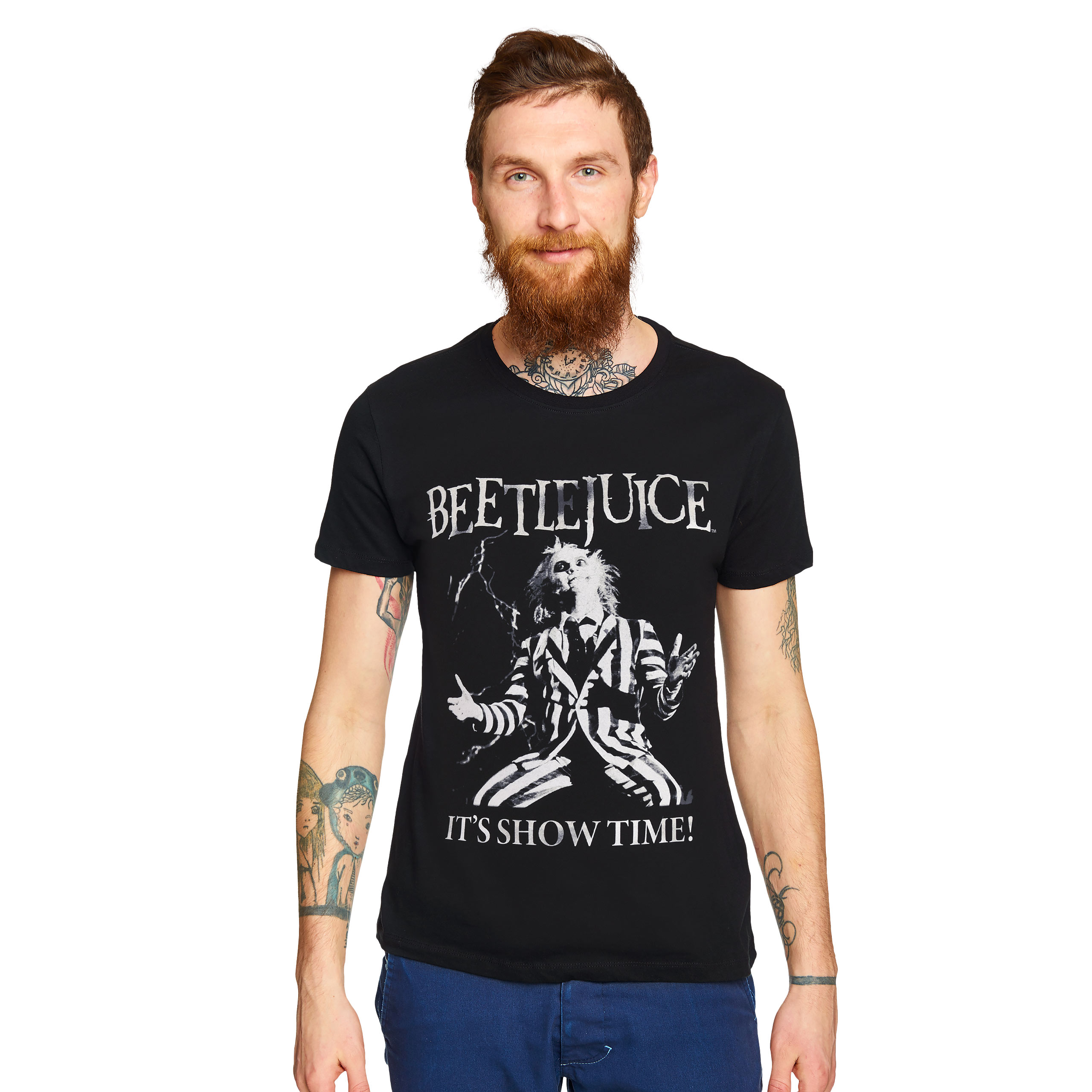 Beetlejuice - Het is Show Time! T-shirt zwart