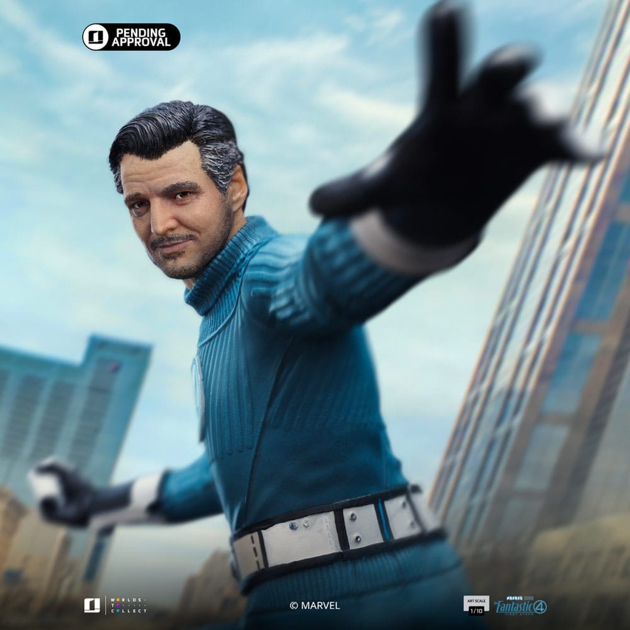 Fantastic Four Figurka Art Scale 1/10 Mr. Fantastic i H.E.R.B.I.E 26 cm