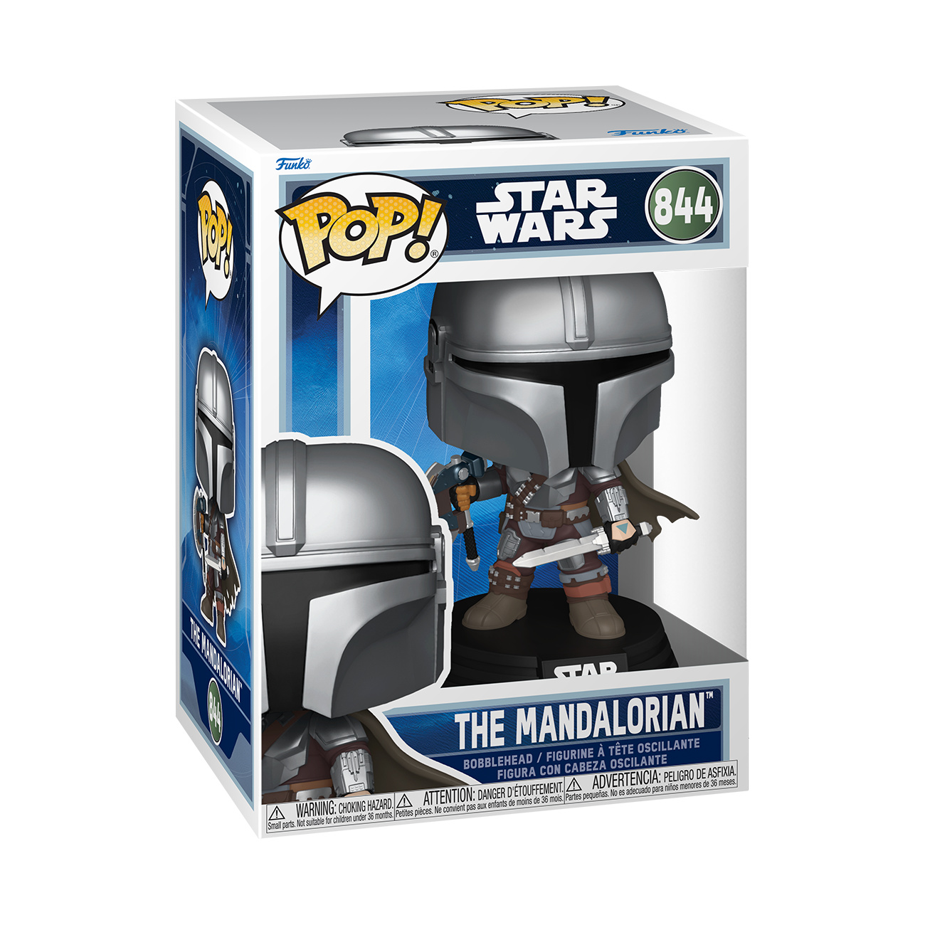 Mando Funko Pop figure bobblehead - Star Wars: The Mandalorian & Grogu