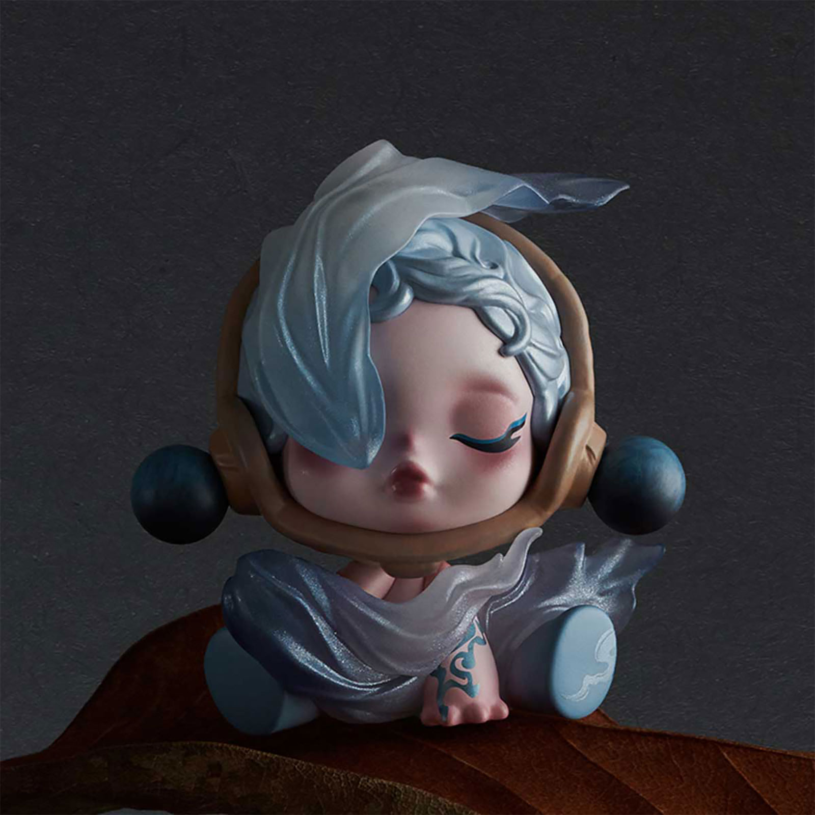 Skullpanda - The Ink Plum Blossom Pop Mart Mystery-figur Display E1094554
