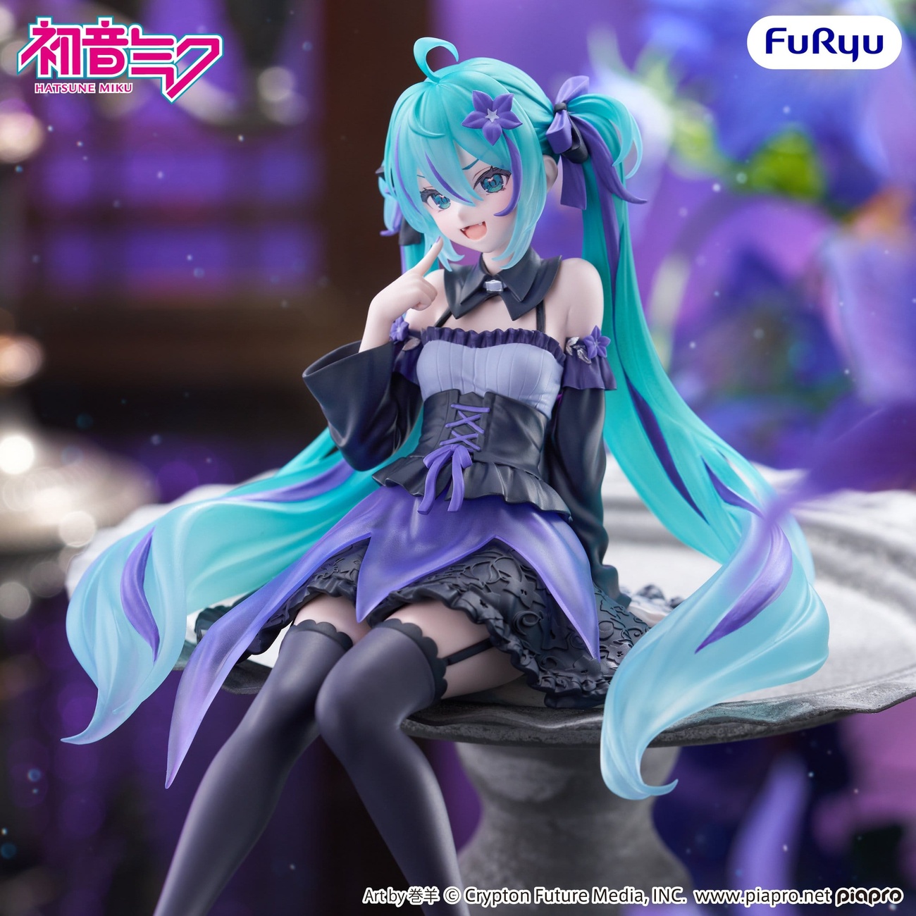 Hatsune Miku - Hada de las Flores Campanilla Figura Noodle Stopper