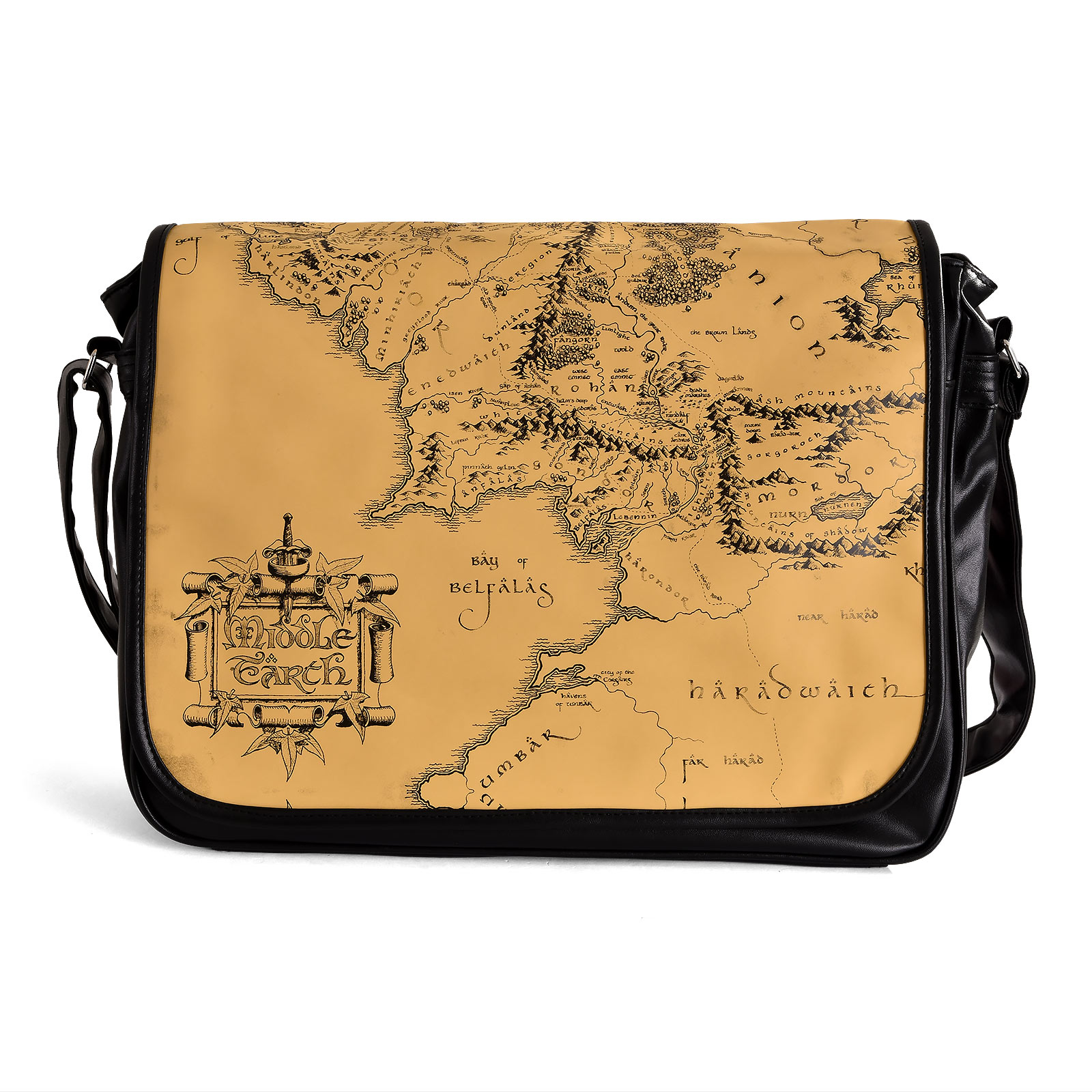 Lord of the Rings - Middle Earth Map College Bag