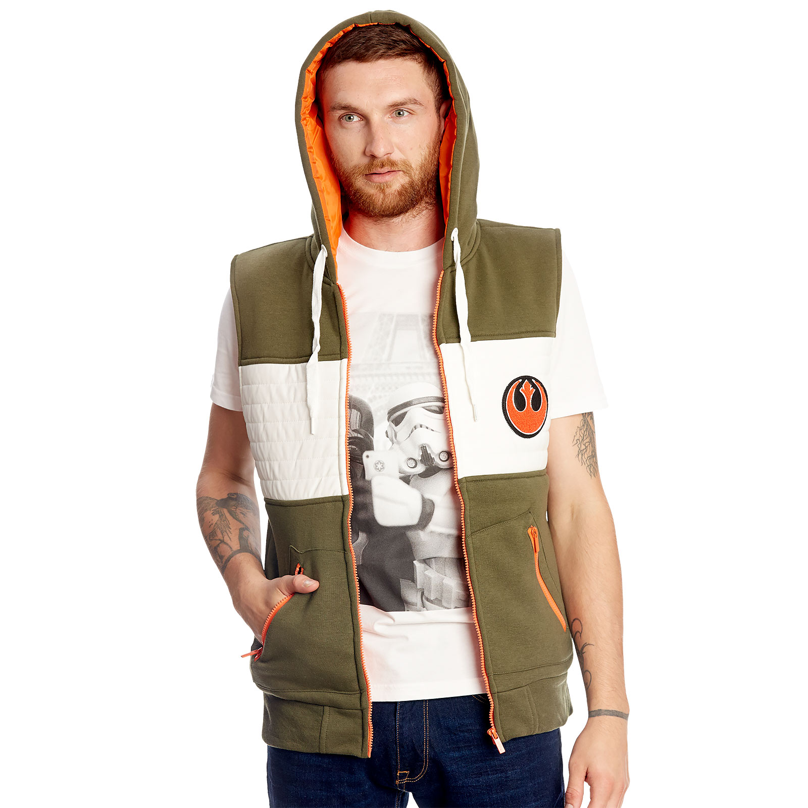Star Wars - Rebel Vest with Hood