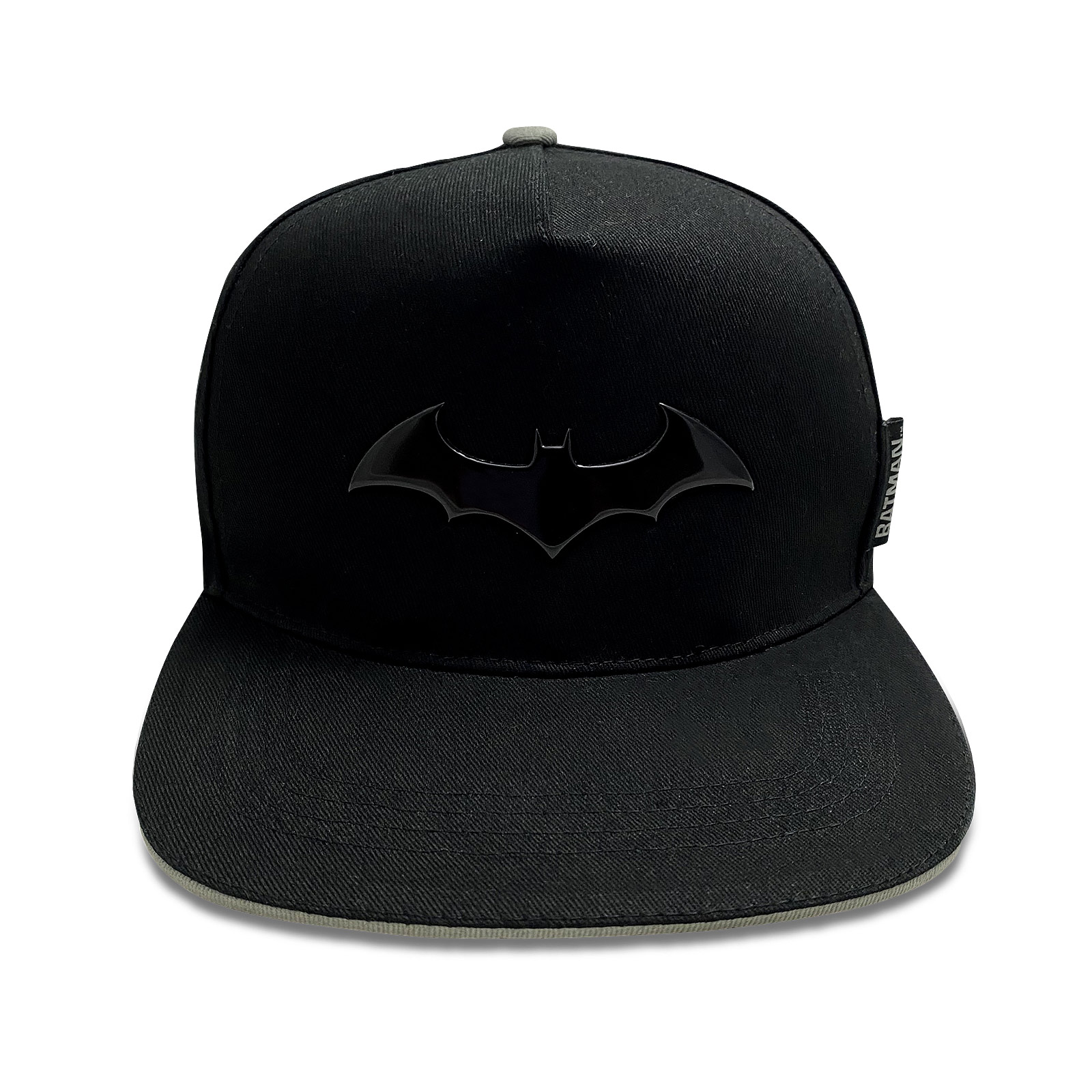 Batman - Vinyl Logo Snapback Cap Zwart