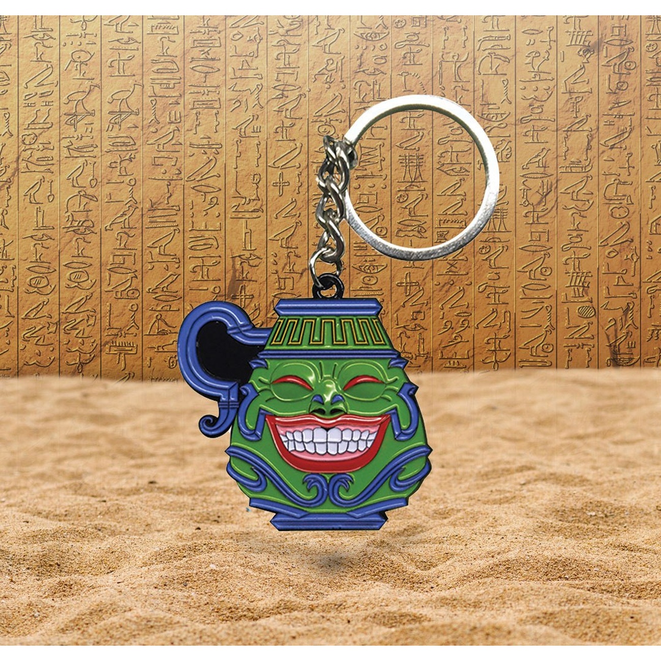 Llavero metálico Yu-Gi-Oh! Pot of Greed Edición Limitada