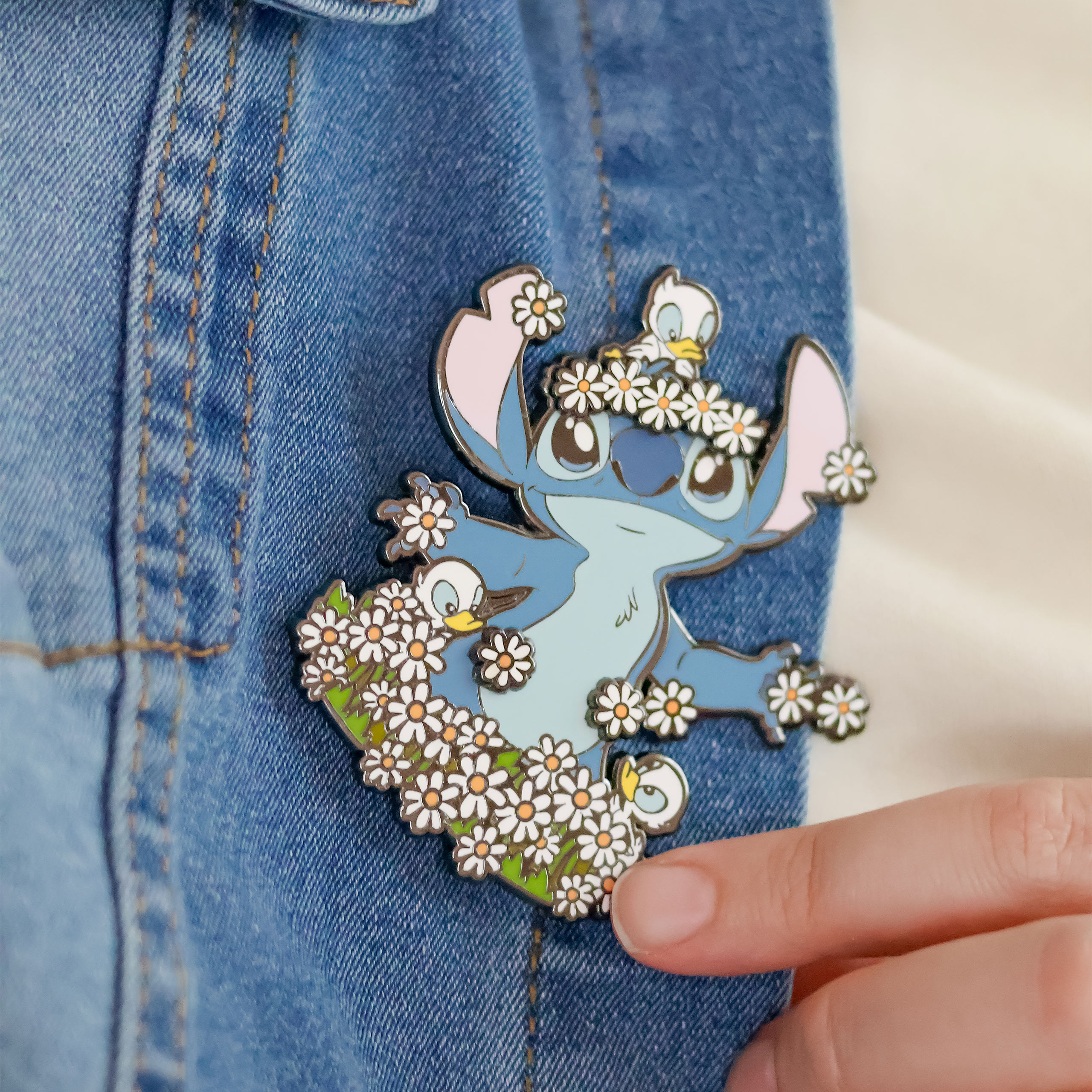 Stitch Springtime Funko Pop Pin - Lilo & Stitch