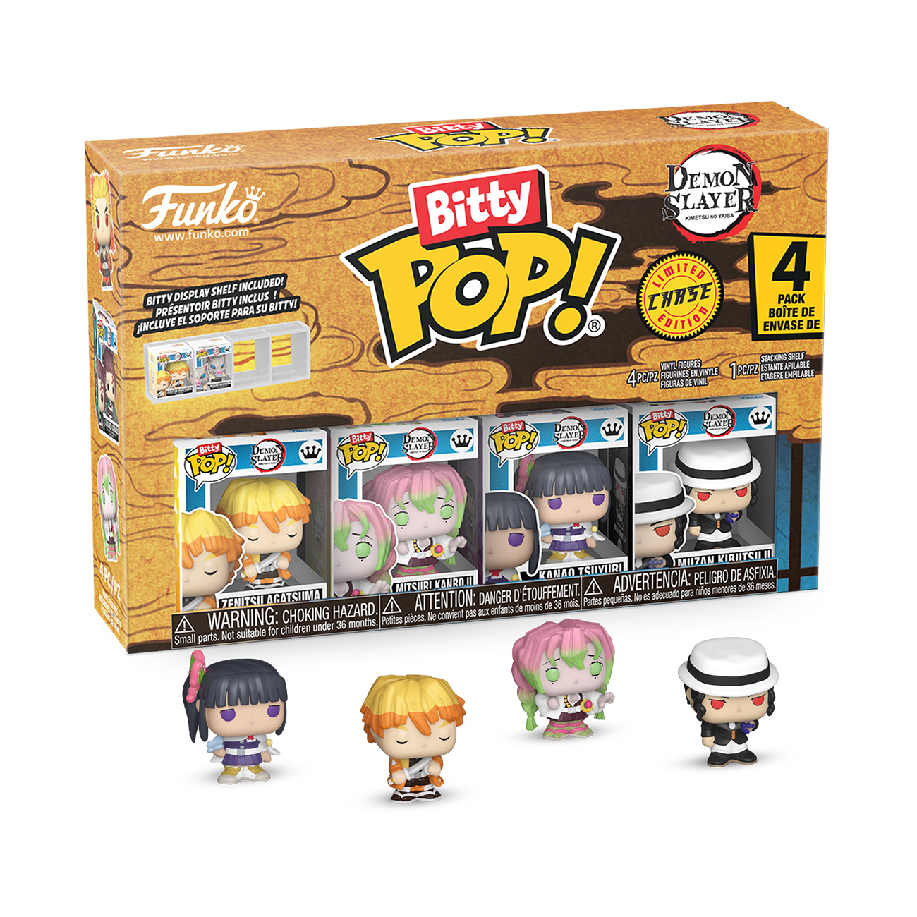 Demon Slayer – zestaw 4 figurek Funko Bitty Pop Seria 1