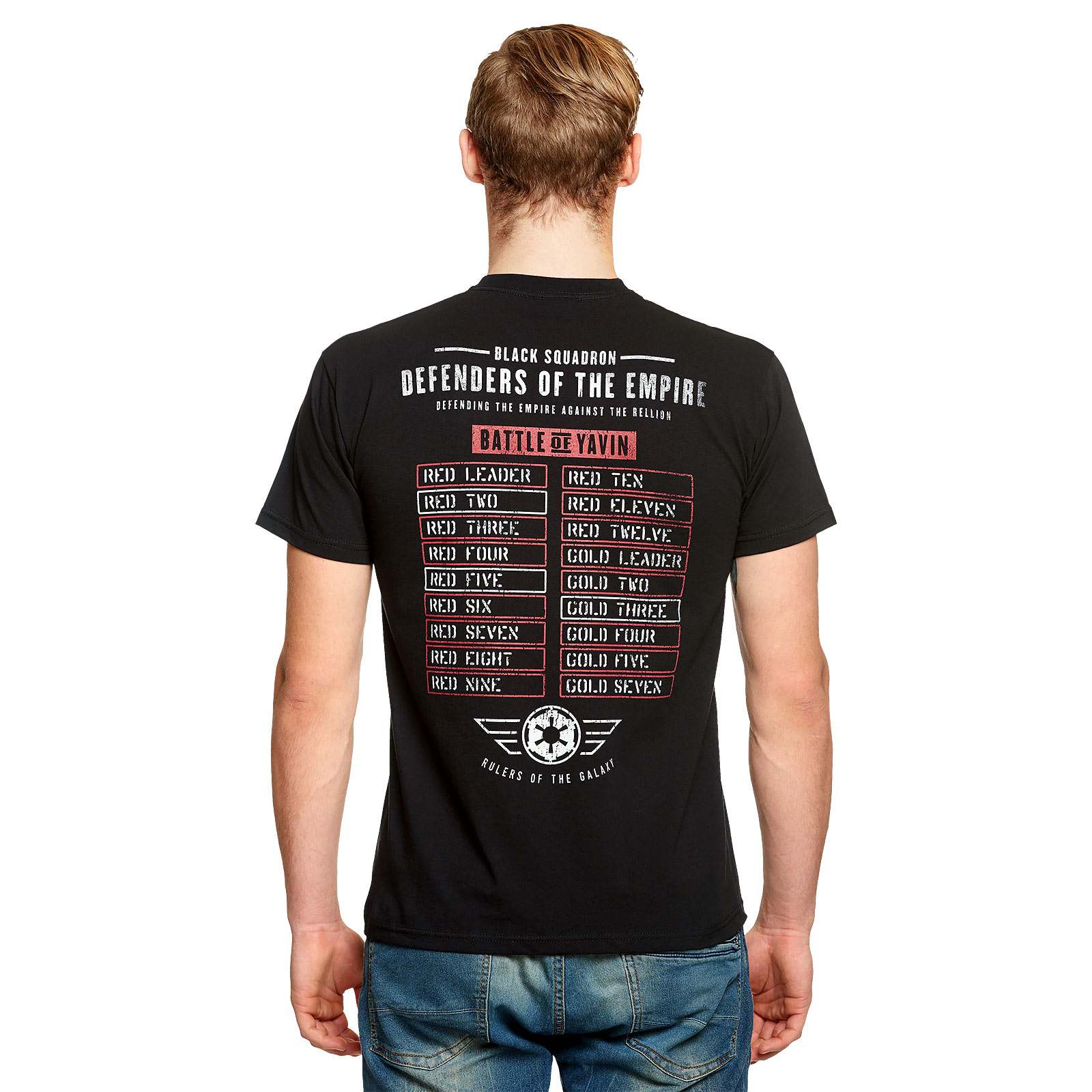 Star Wars - T-shirt Black Squadron noir