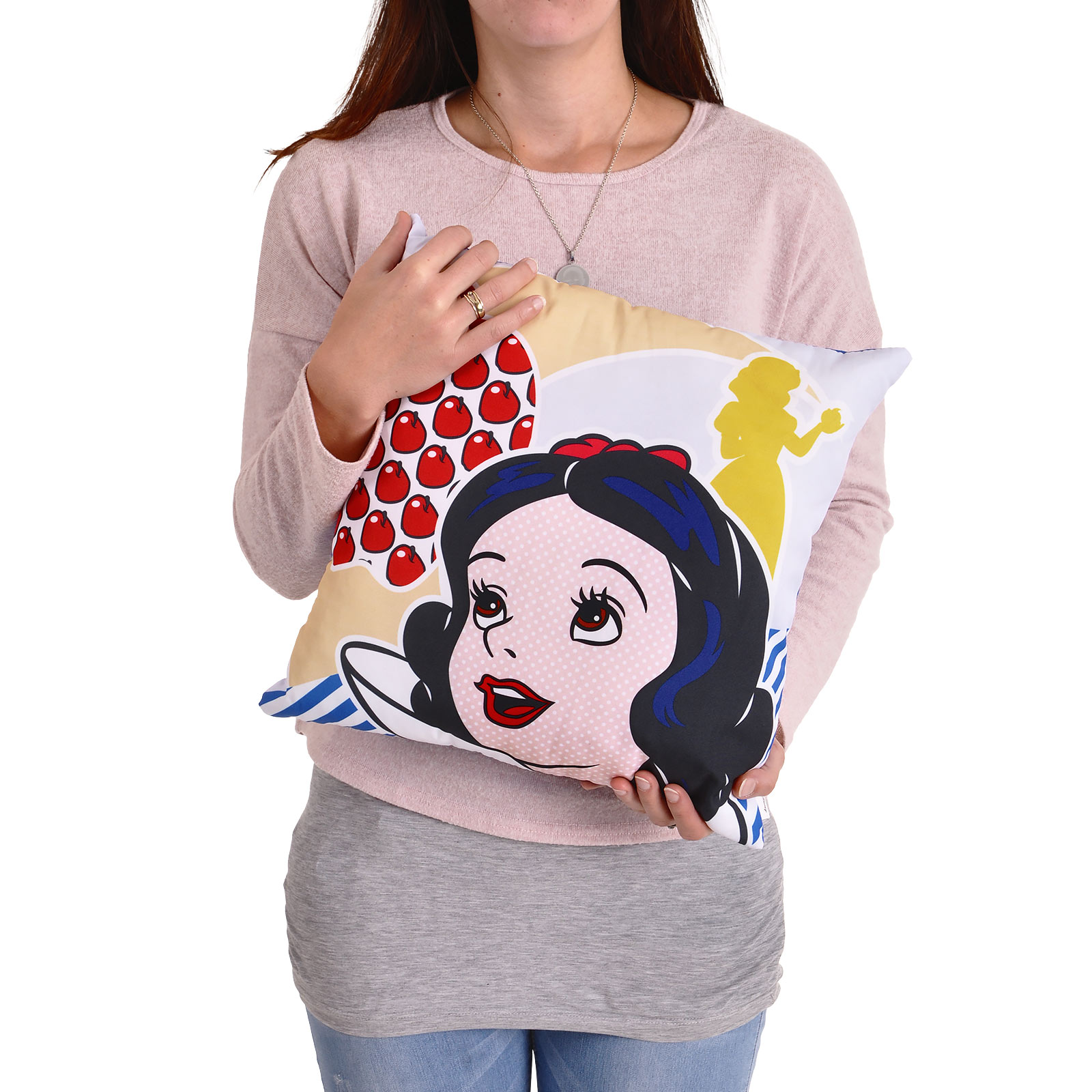 Snow White Pop-Art Pillow