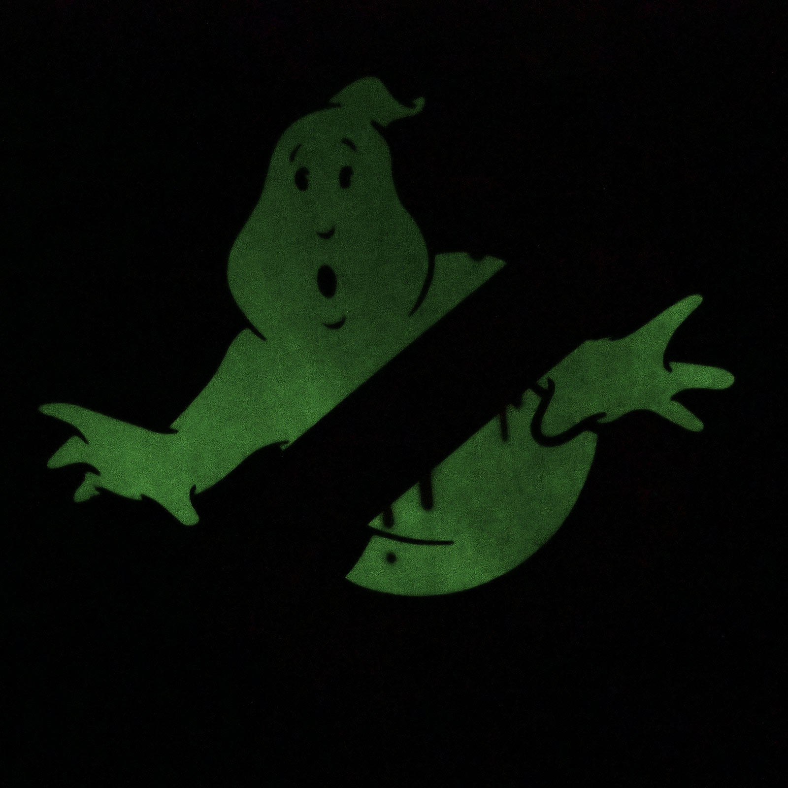Ghostbusters - Glow in the Dark Logo T-Shirt Black