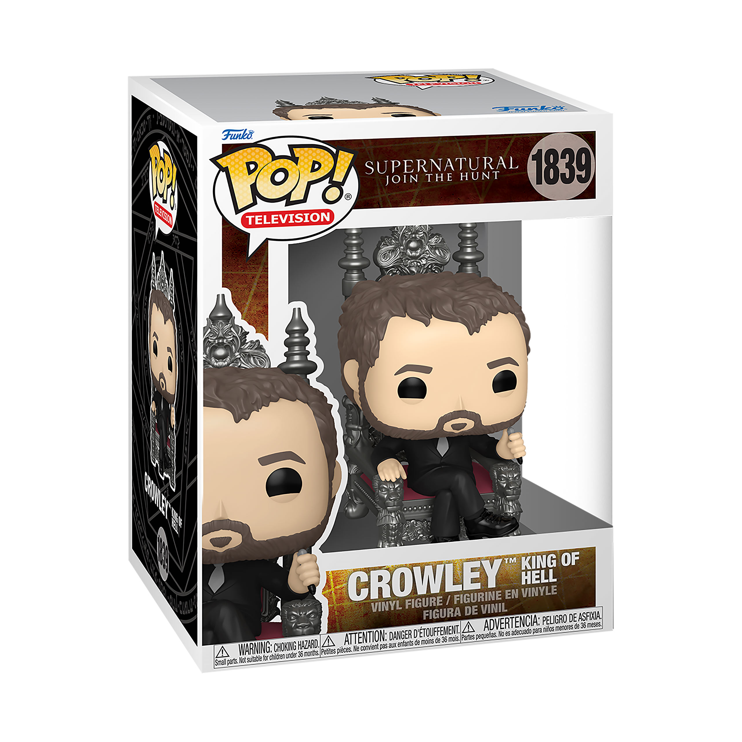 Supernatural - Crowley Roi des Enfers figurine Funko Pop