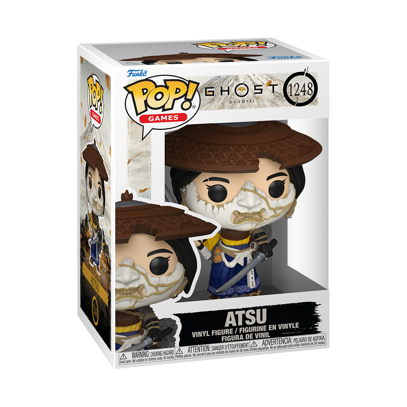 Ghost of Yotei - Figura Funko Pop Atsu