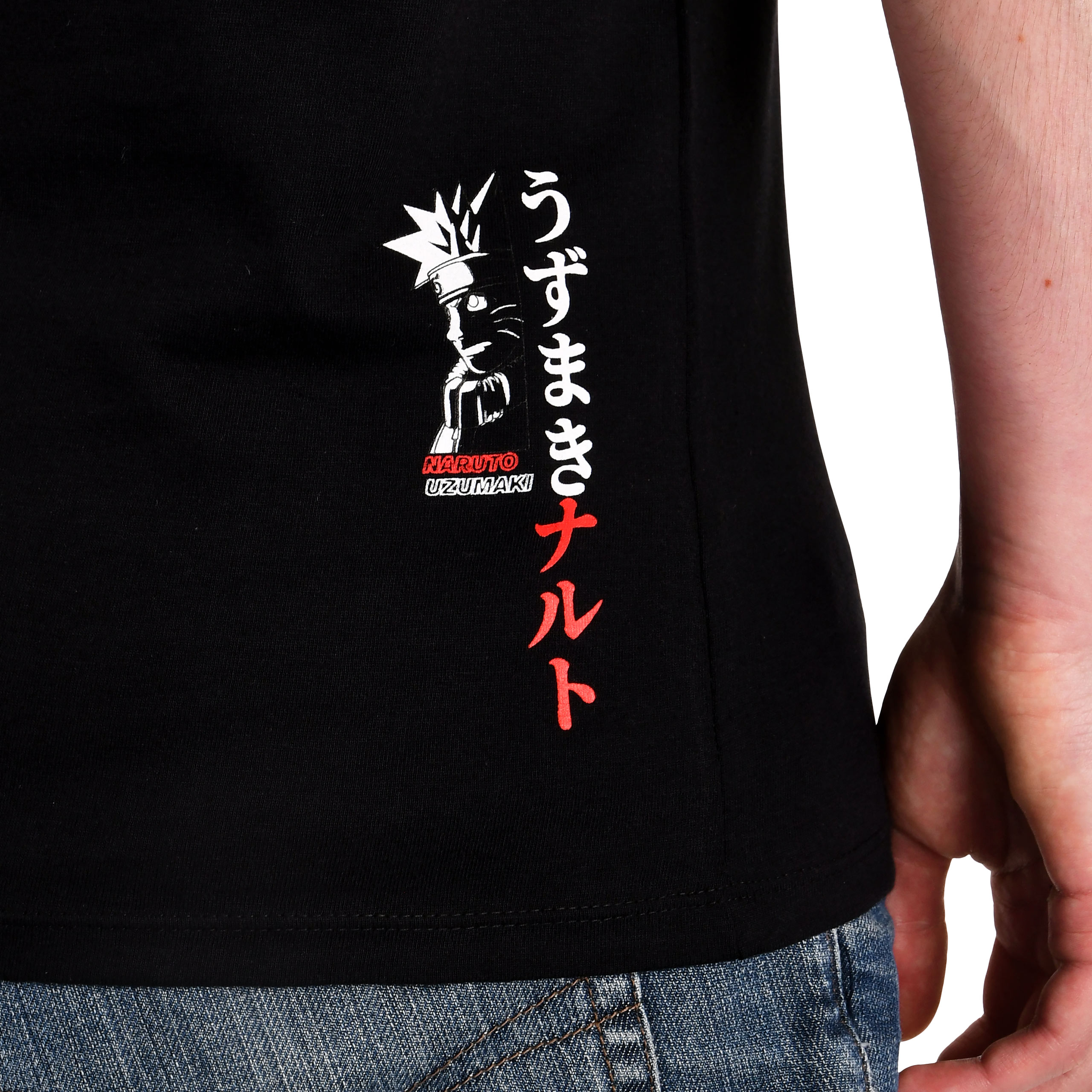 Naruto - Pose T-shirt zwart