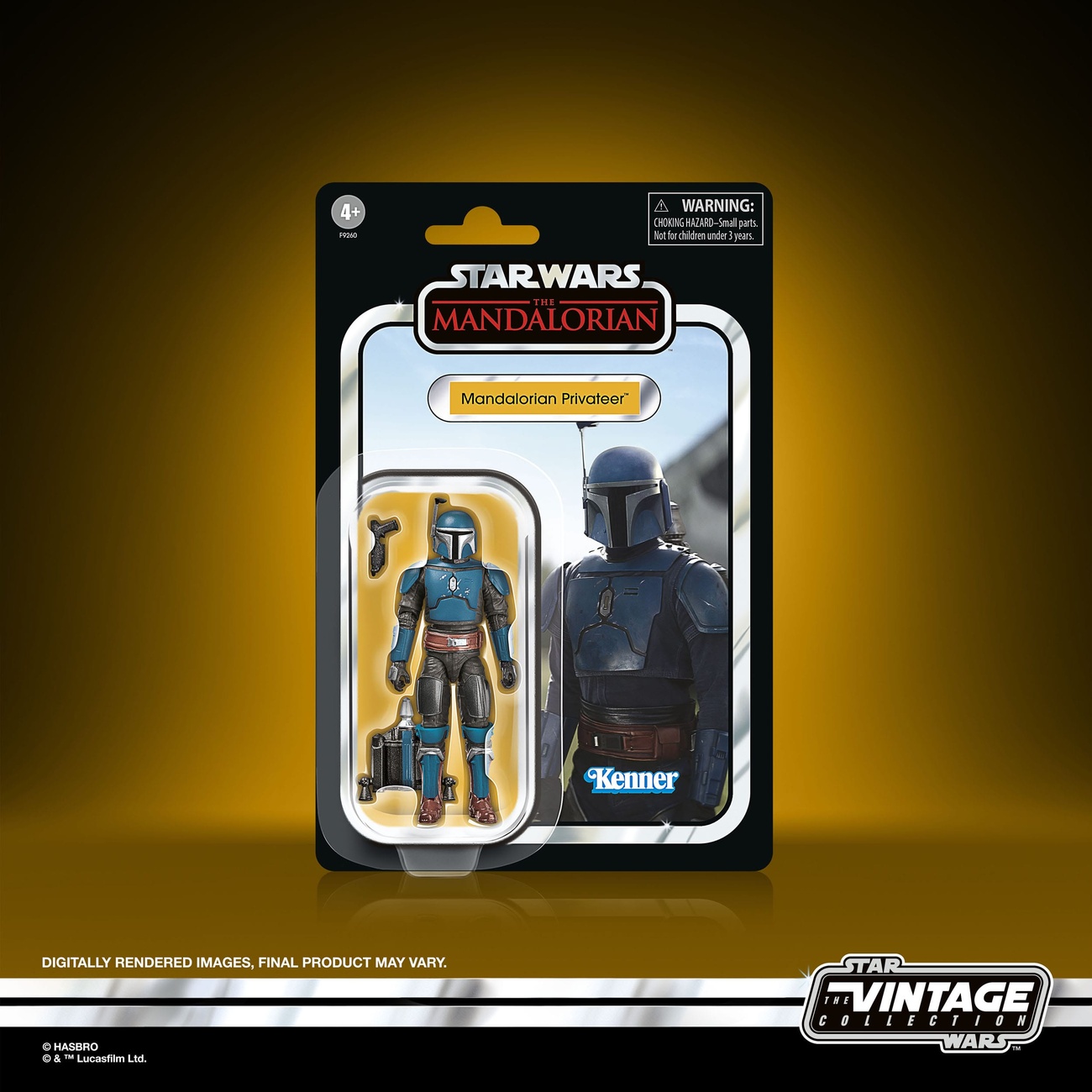 Star Wars: The Mandalorian Vintage Collection Moff Gideons Imperial Light Cruiser Hallway met Mandalorian Privateer Act