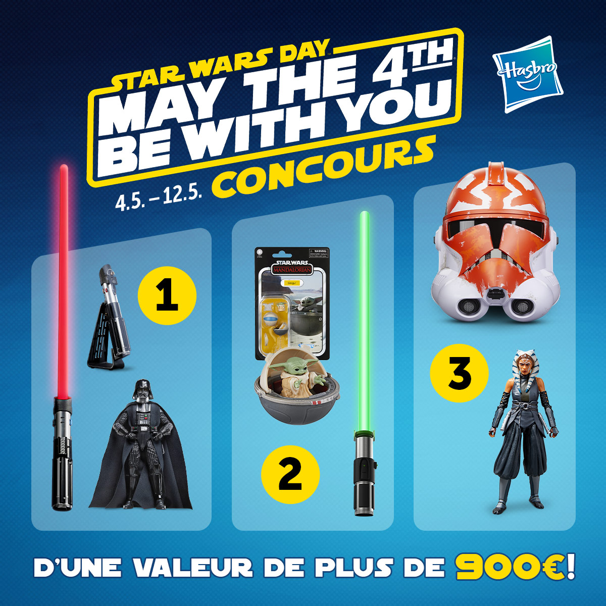 Concours Star Wars : des packs de fans d'une valeur de plus de 900 euros !