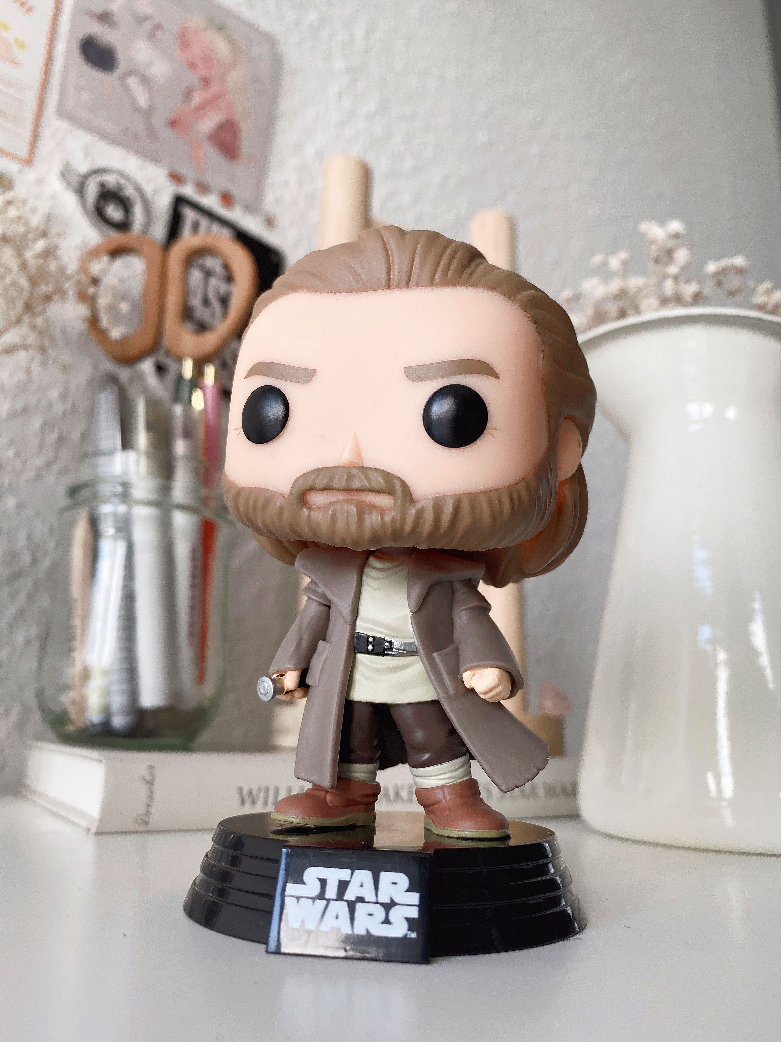 Obi-Wan Kenobi Figurine Funko Pop à tête branlante - Star Wars