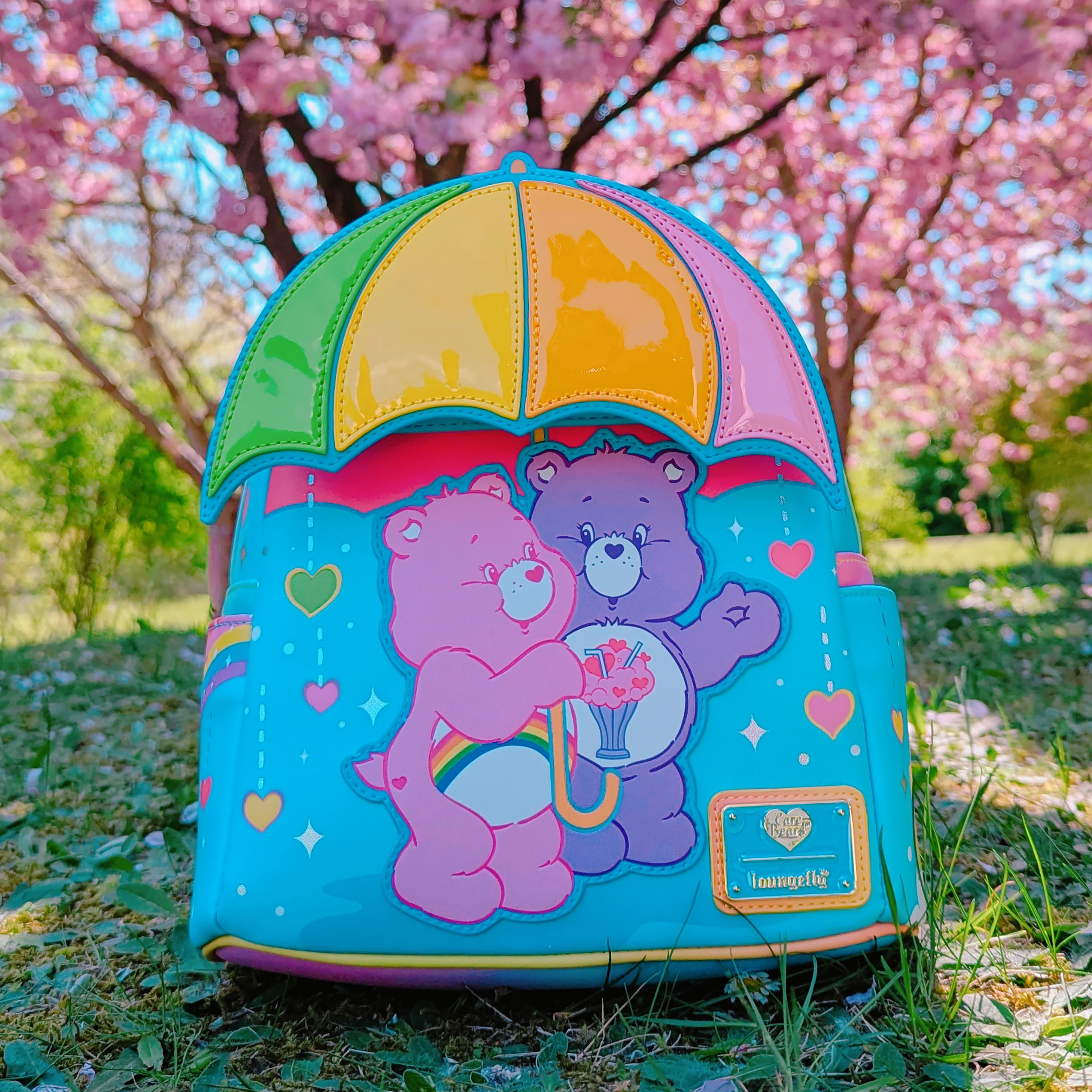Die Glücksbärchis - Bears and Rainbow Mini Rucksack