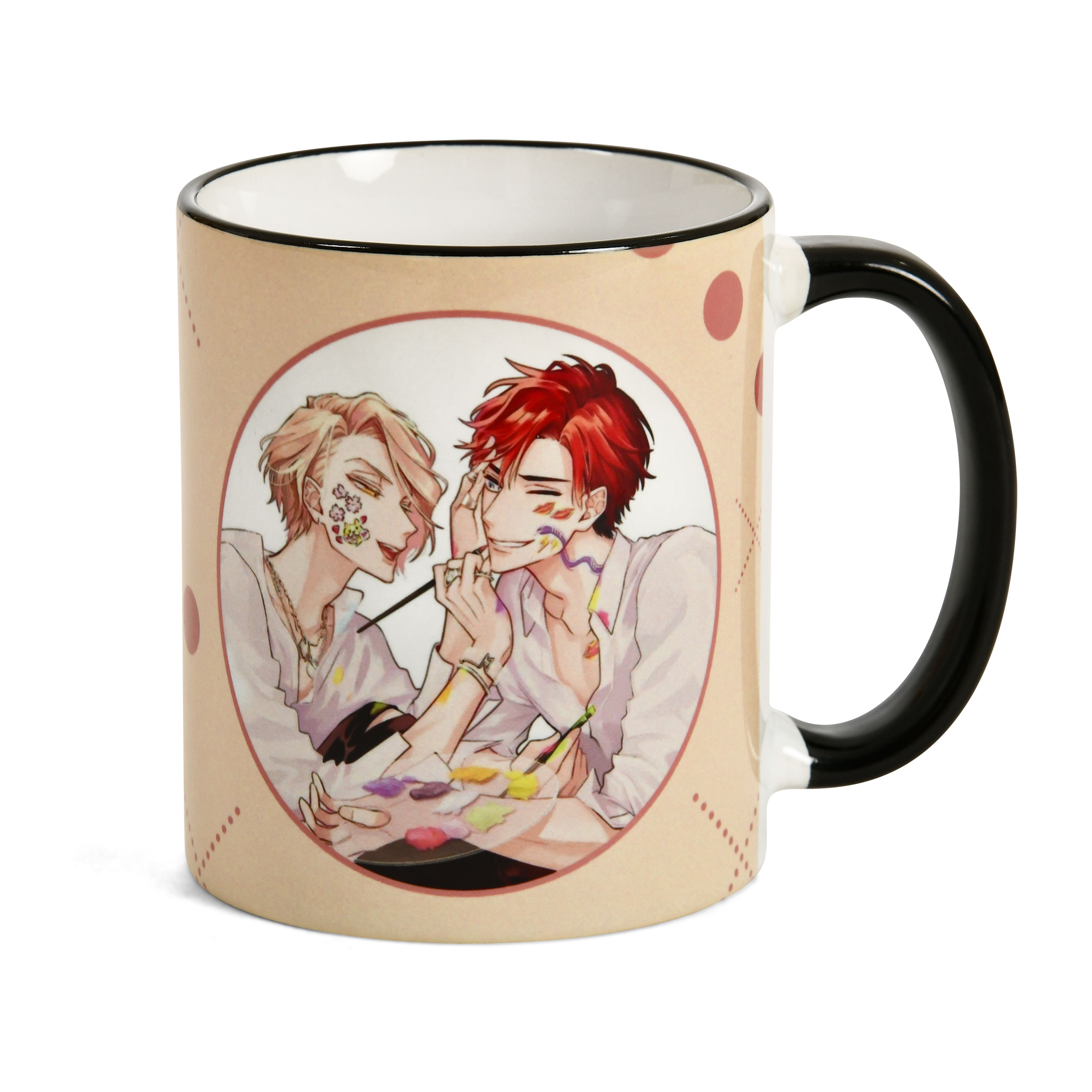 Shizuma and Minato Mug for Therapy Game Fans