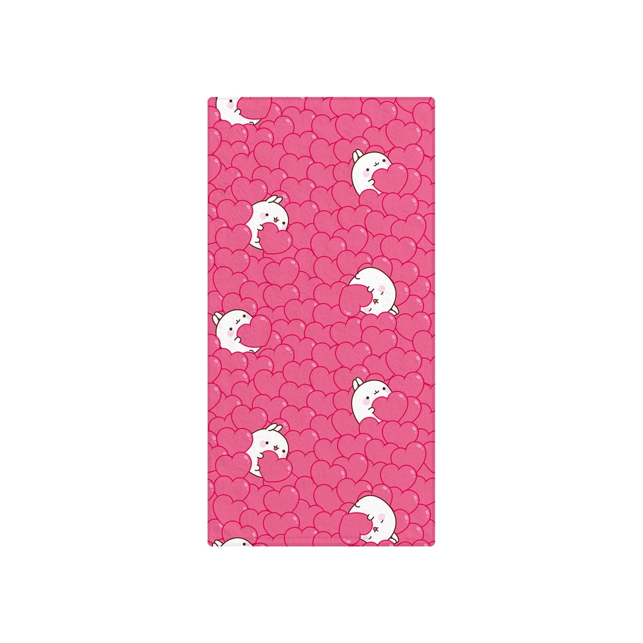 Molang Handduk Hearts 35 x 75 cm