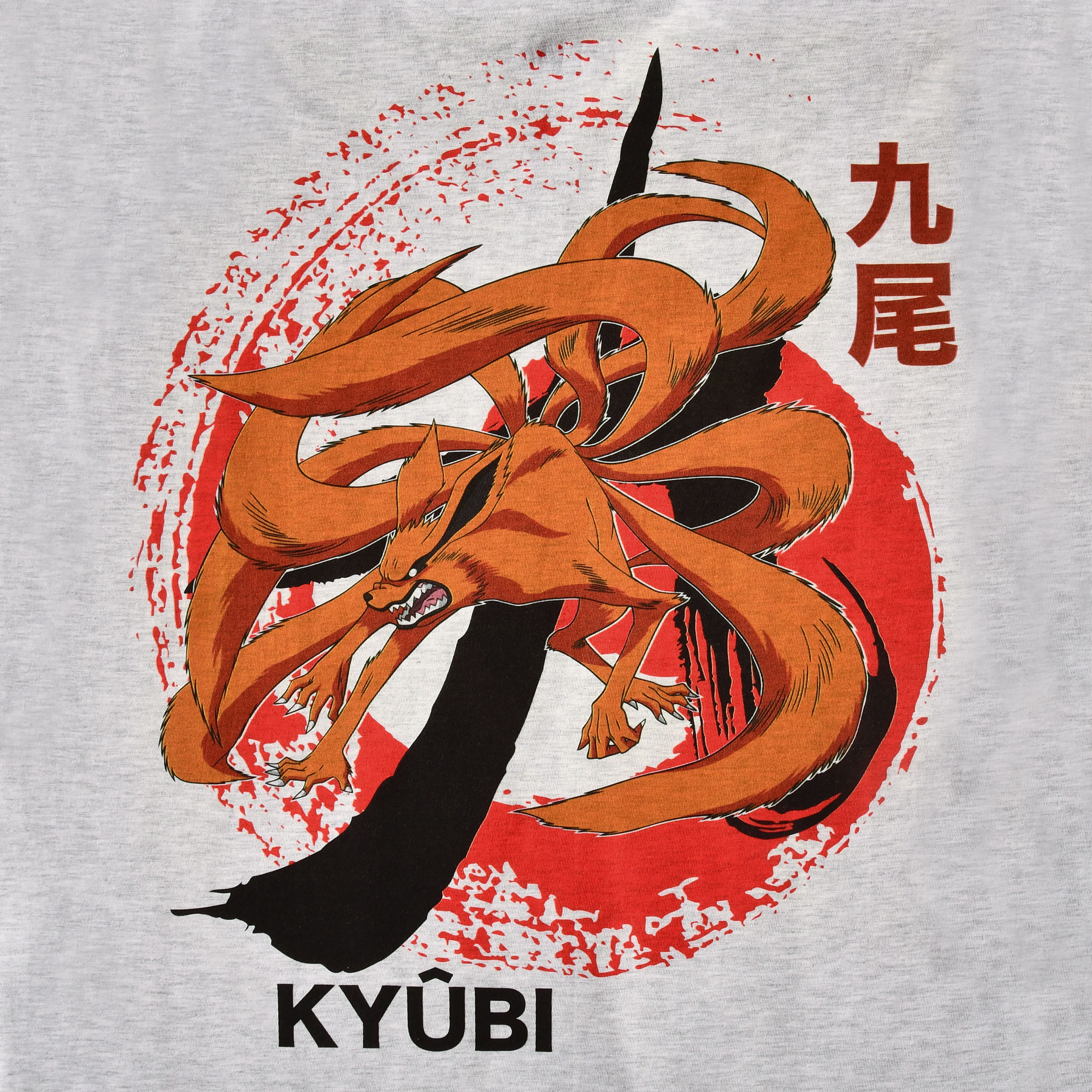 Naruto - Kyūbi T-Shirt Grey