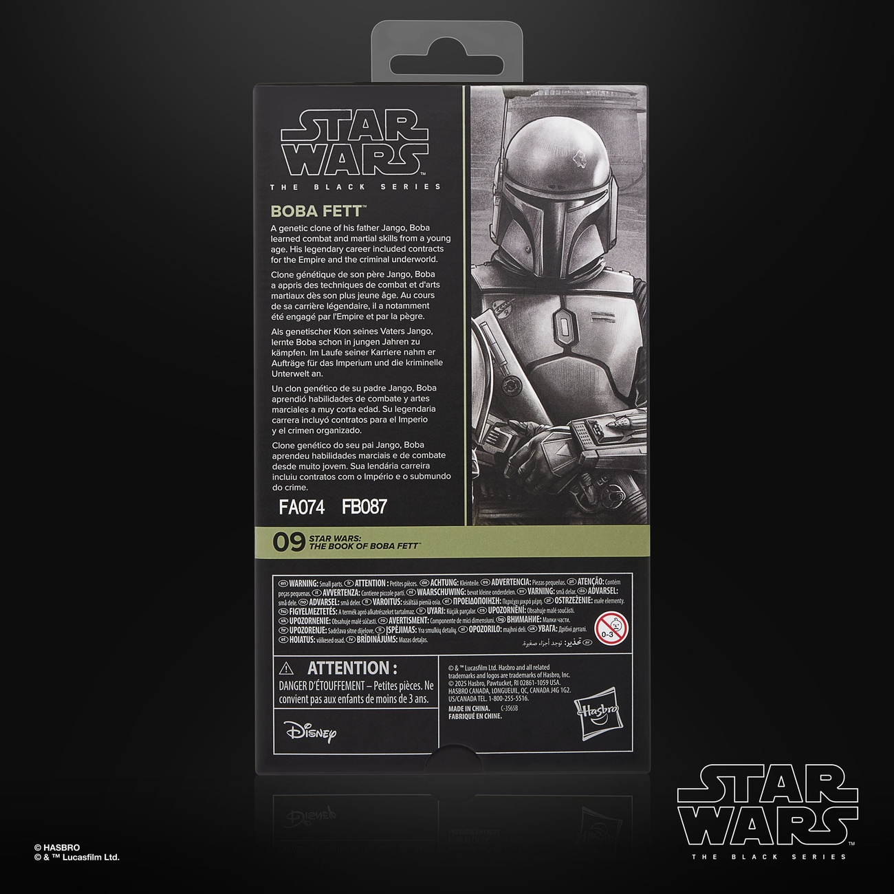 Star Wars: The Book of Boba Fett Black Series Action Figure Boba Fett 15 cm