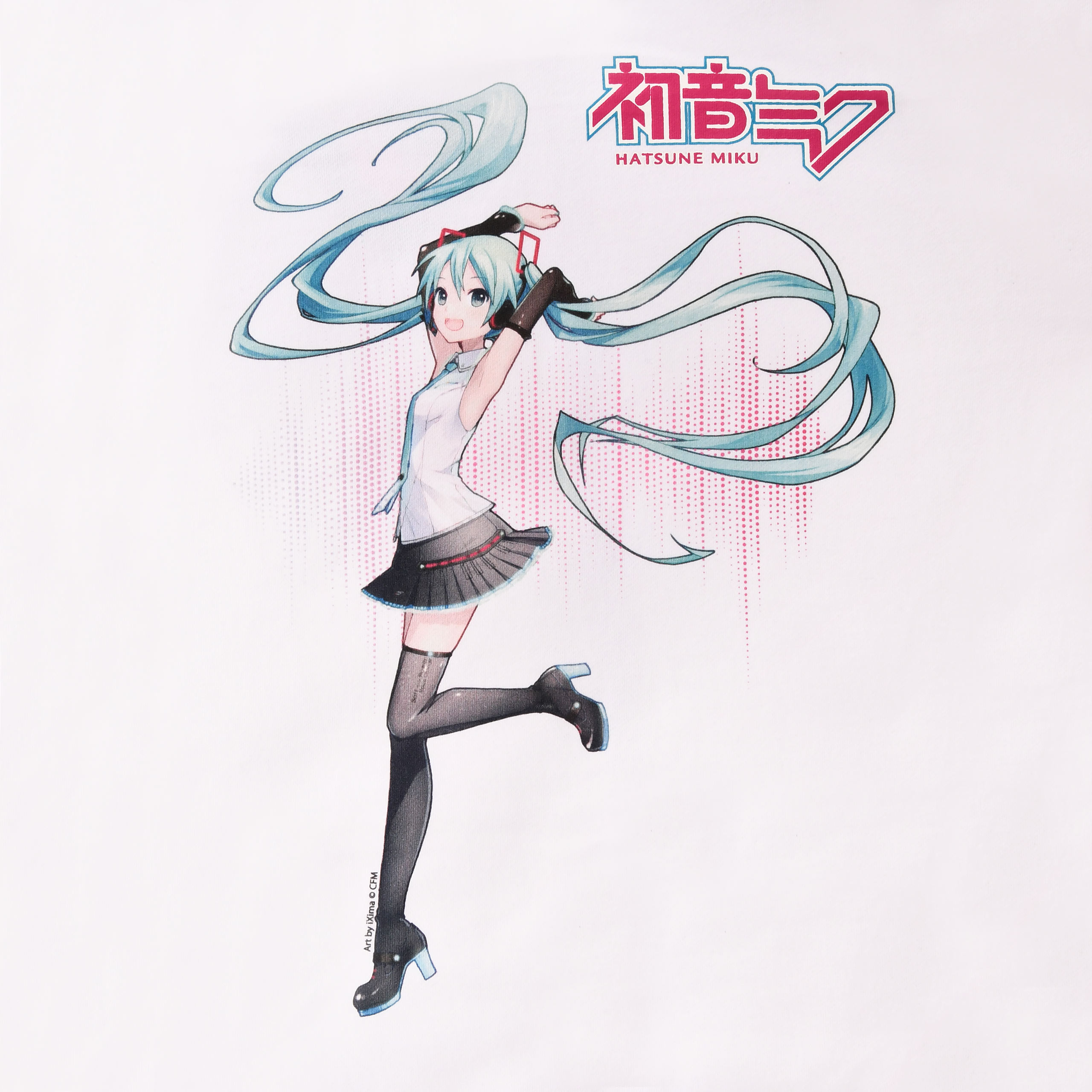 Hatsune Miku Sweat à capuche blanc