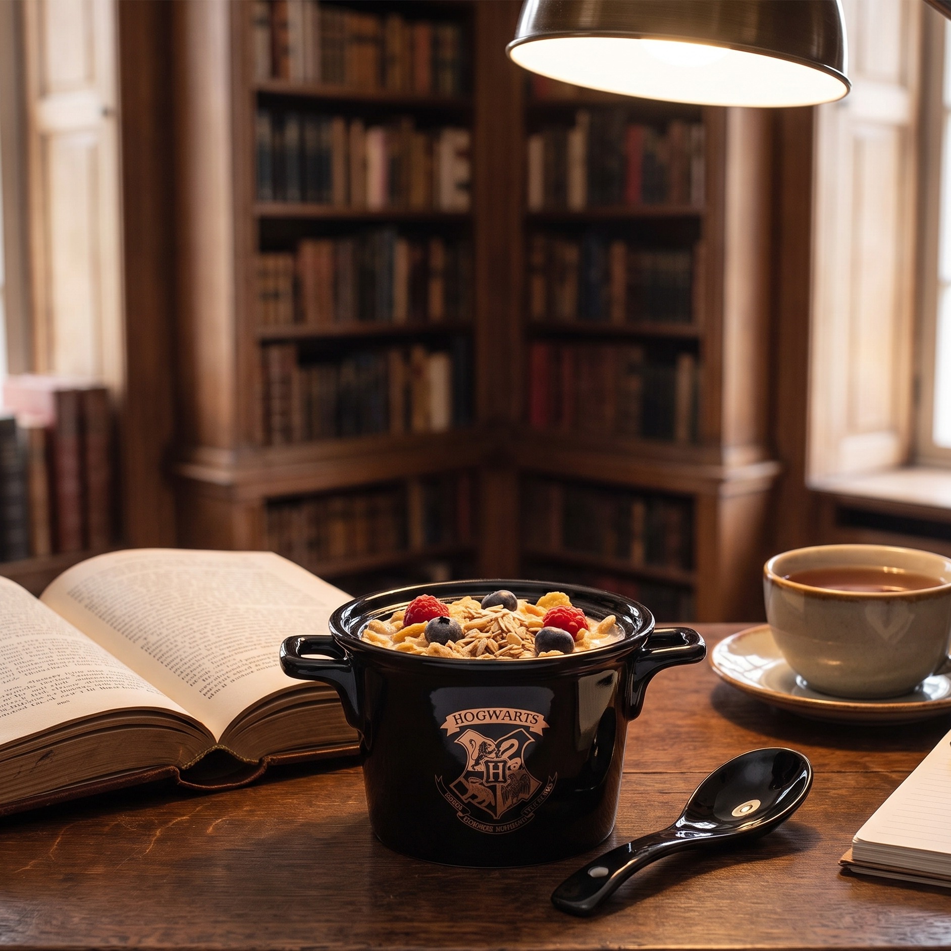 Harry Potter - Hogwarts Kessel Schale mit Löffel