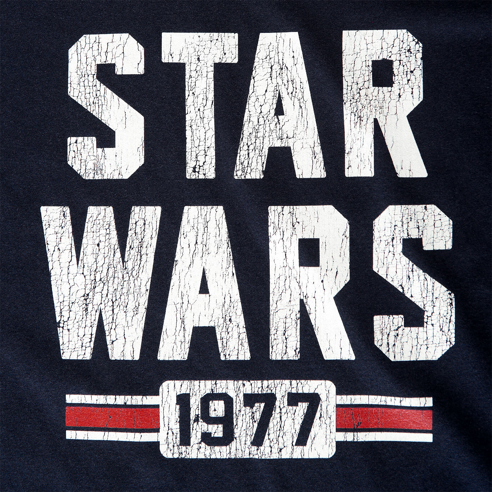 T-shirt Star Wars de 1977 délavé bleu