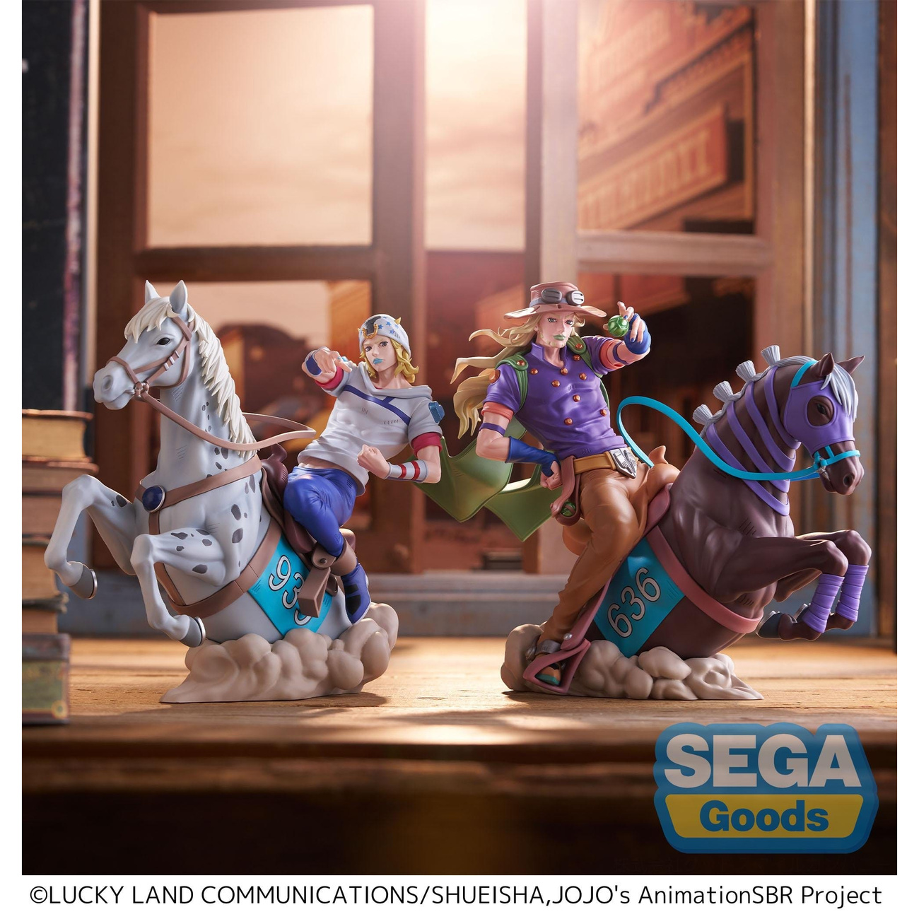 JoJo's Bizarre Adventure - Figura Gyro Zeppeli Xross Link