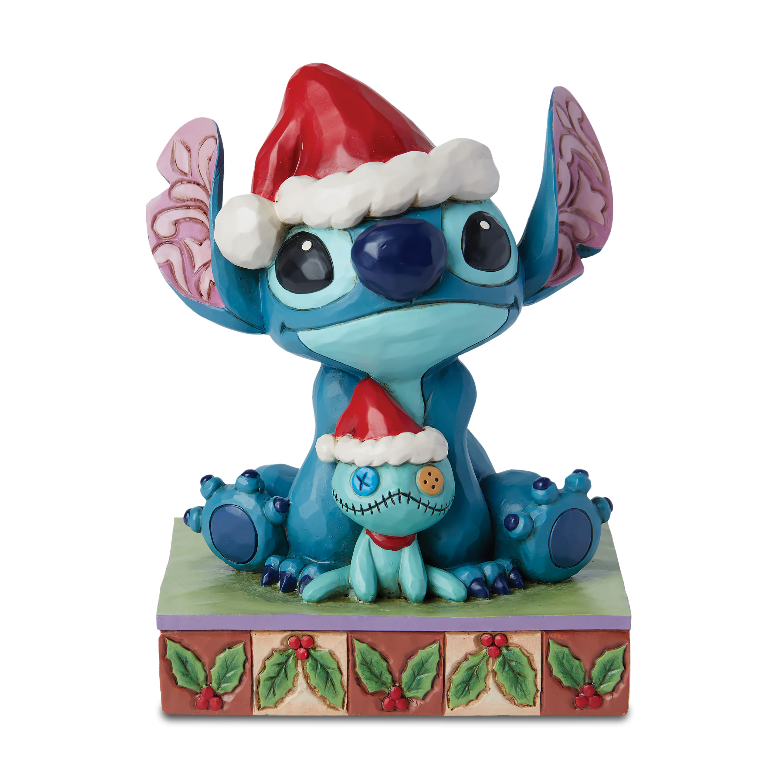 Stitch Santa with Quirk Figure - Lilo & Stitch
