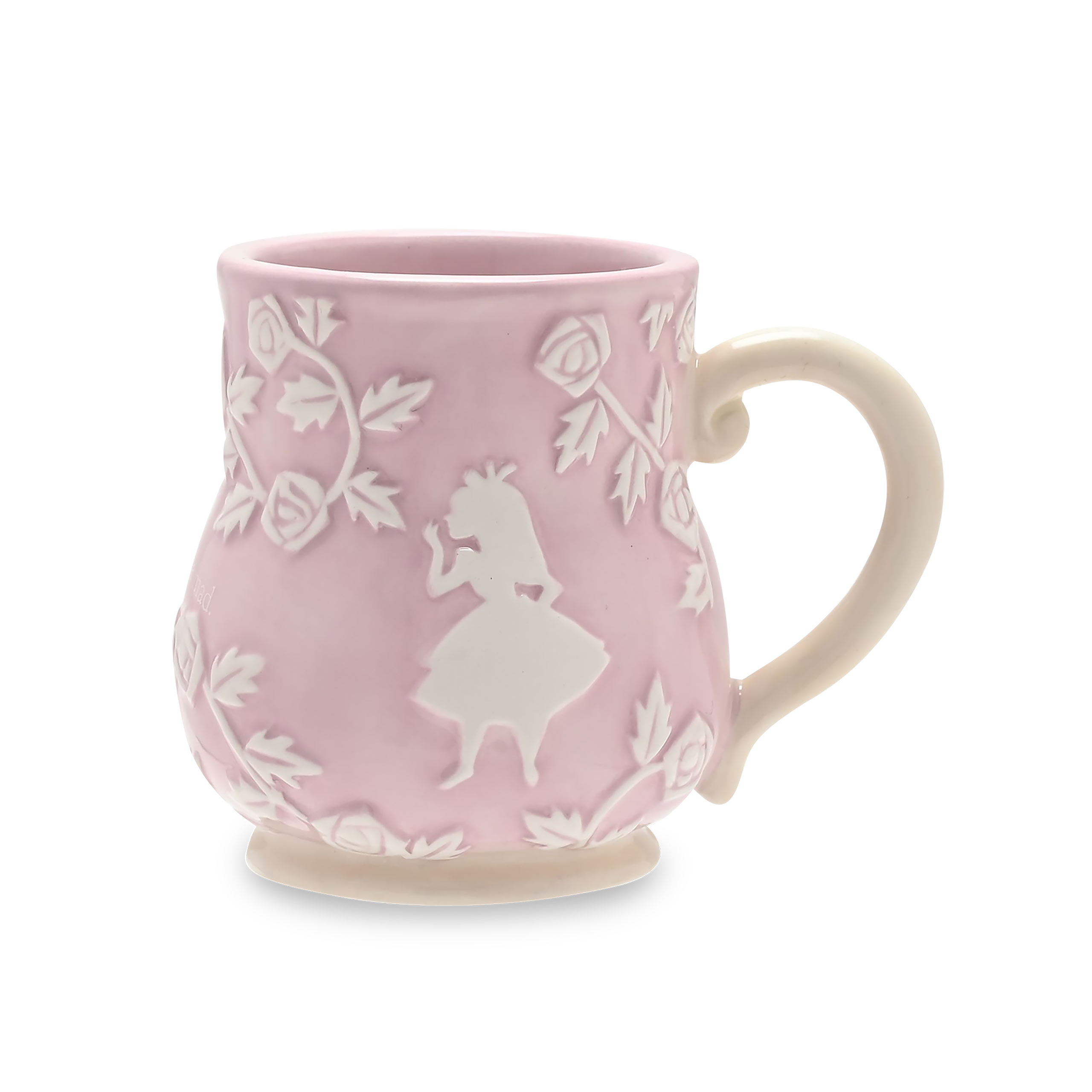 Alice im Wunderland - Grinsekatze Relief Tasse