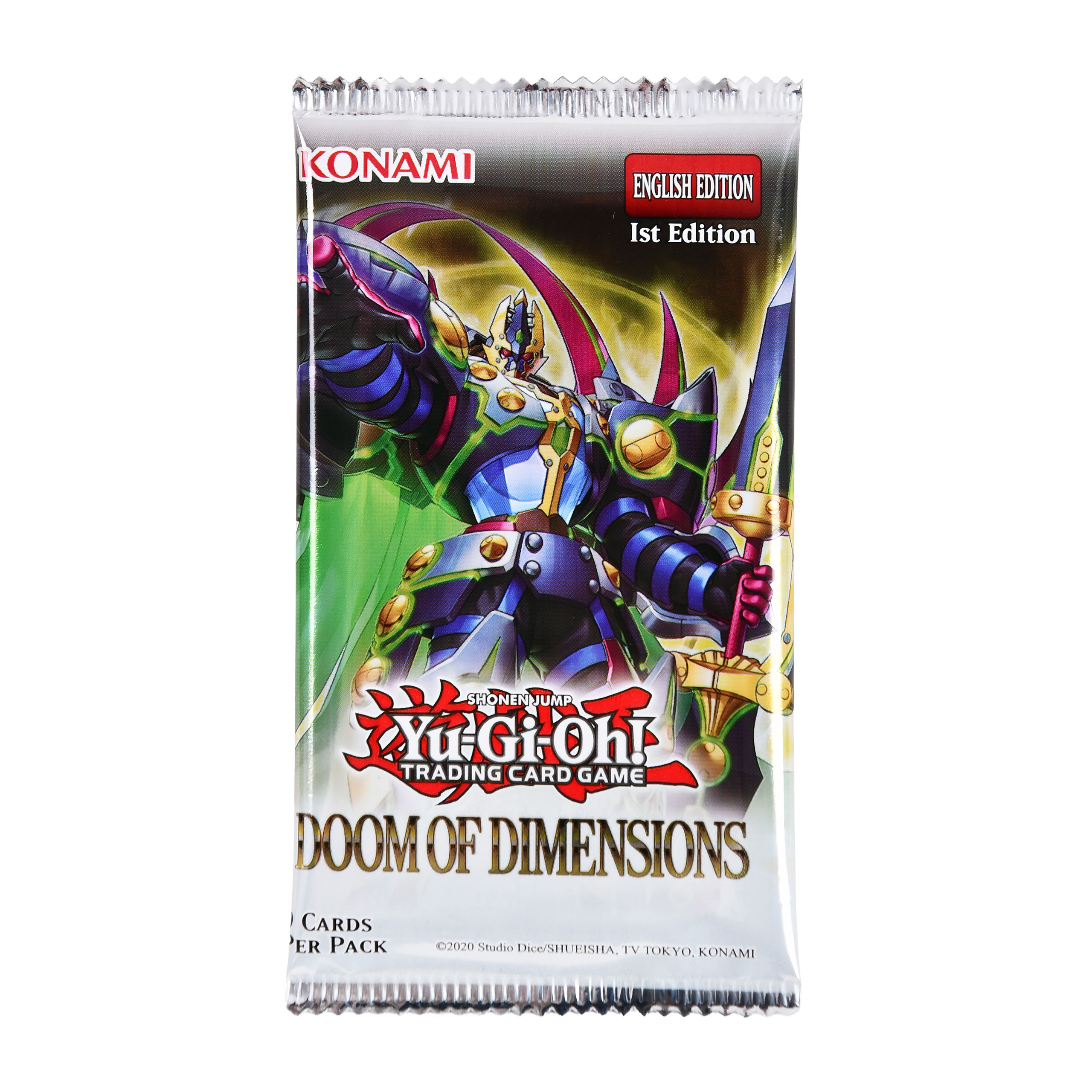 Yu-Gi-Oh! - Doom of Dimensions Busta carte collezionabili - versione inglese