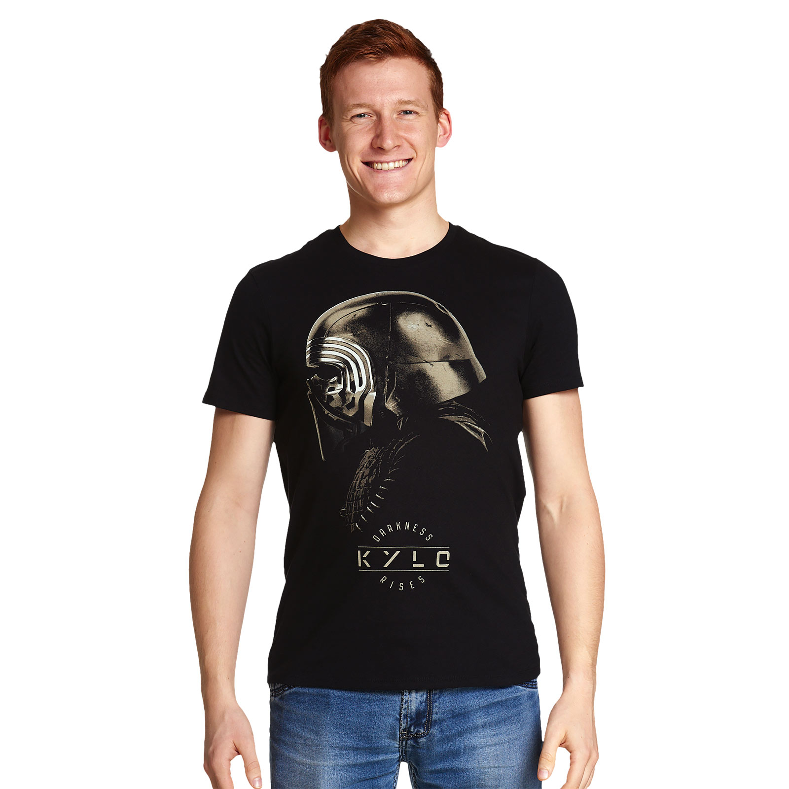 Star Wars - T-shirt profil Kylo Ren noir