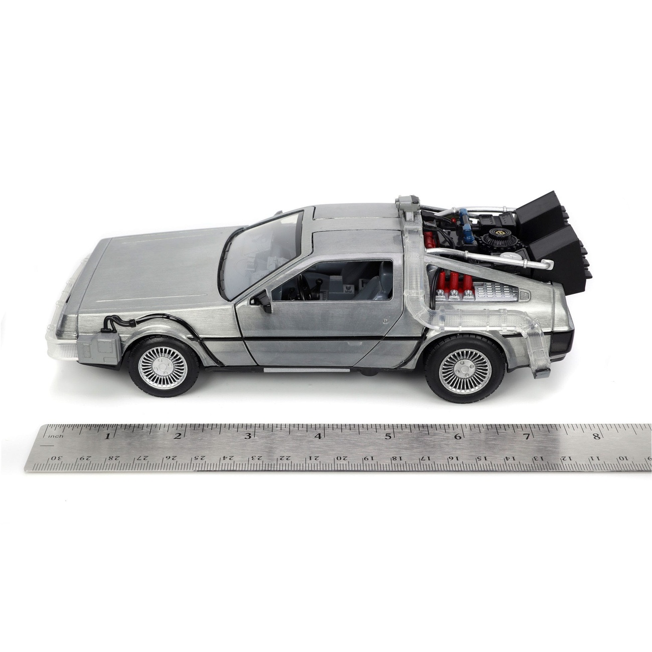 Zurück in die Zukunft Diecast Modell 1/24 Time Machine Model 1