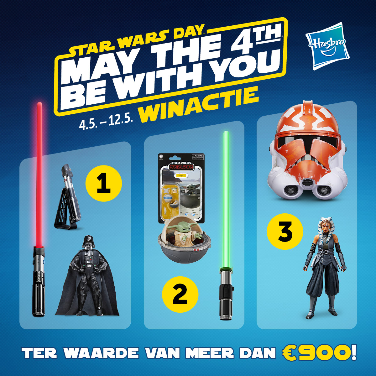 Star Wars Winactie: Fanpakketten ter waarde van meer dan 900 euro!