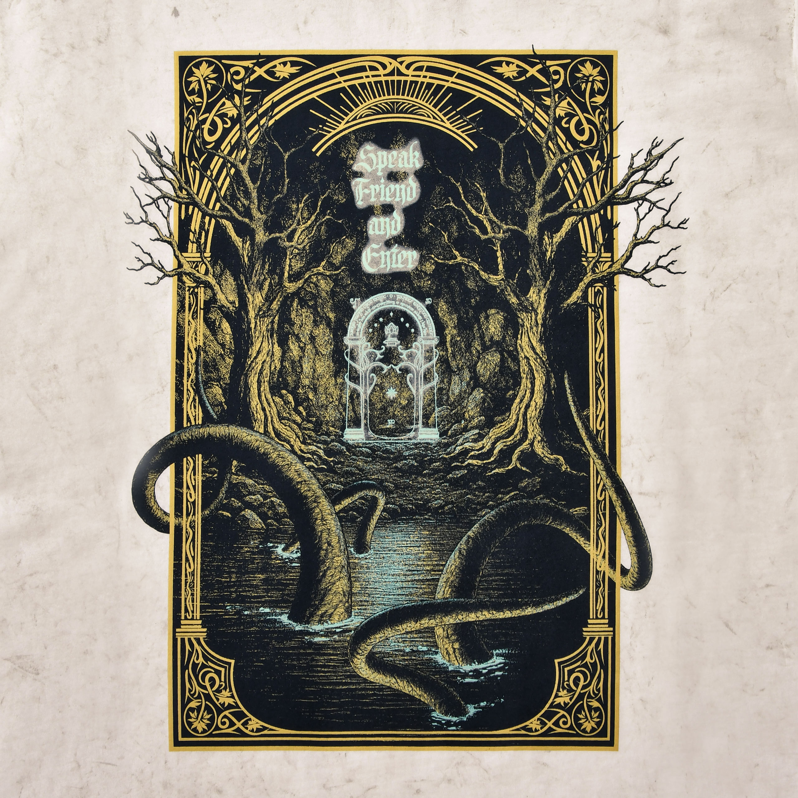 El Señor de los Anillos - Camiseta Puertas de Durin