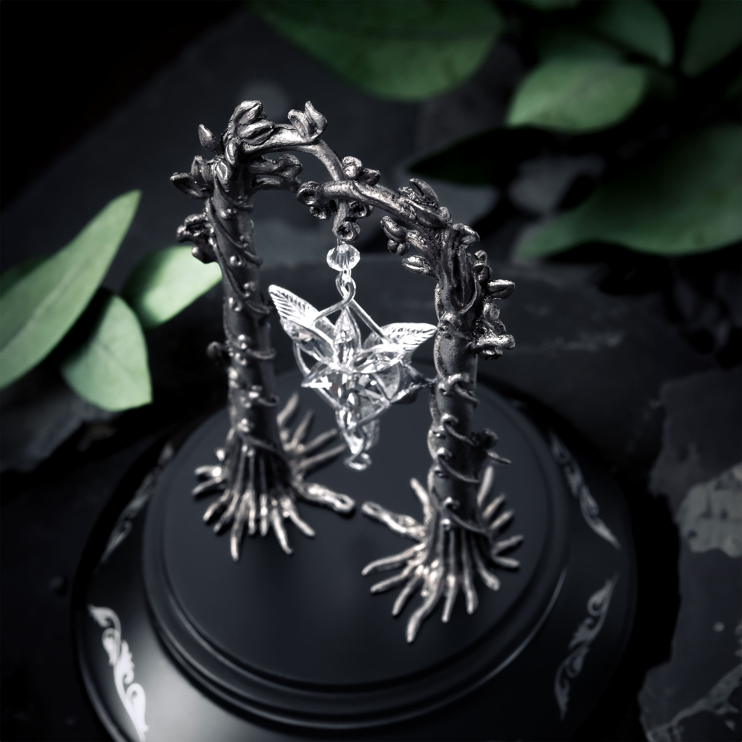 Evenstar Jewelry Showcase with Arwen's Evenstar