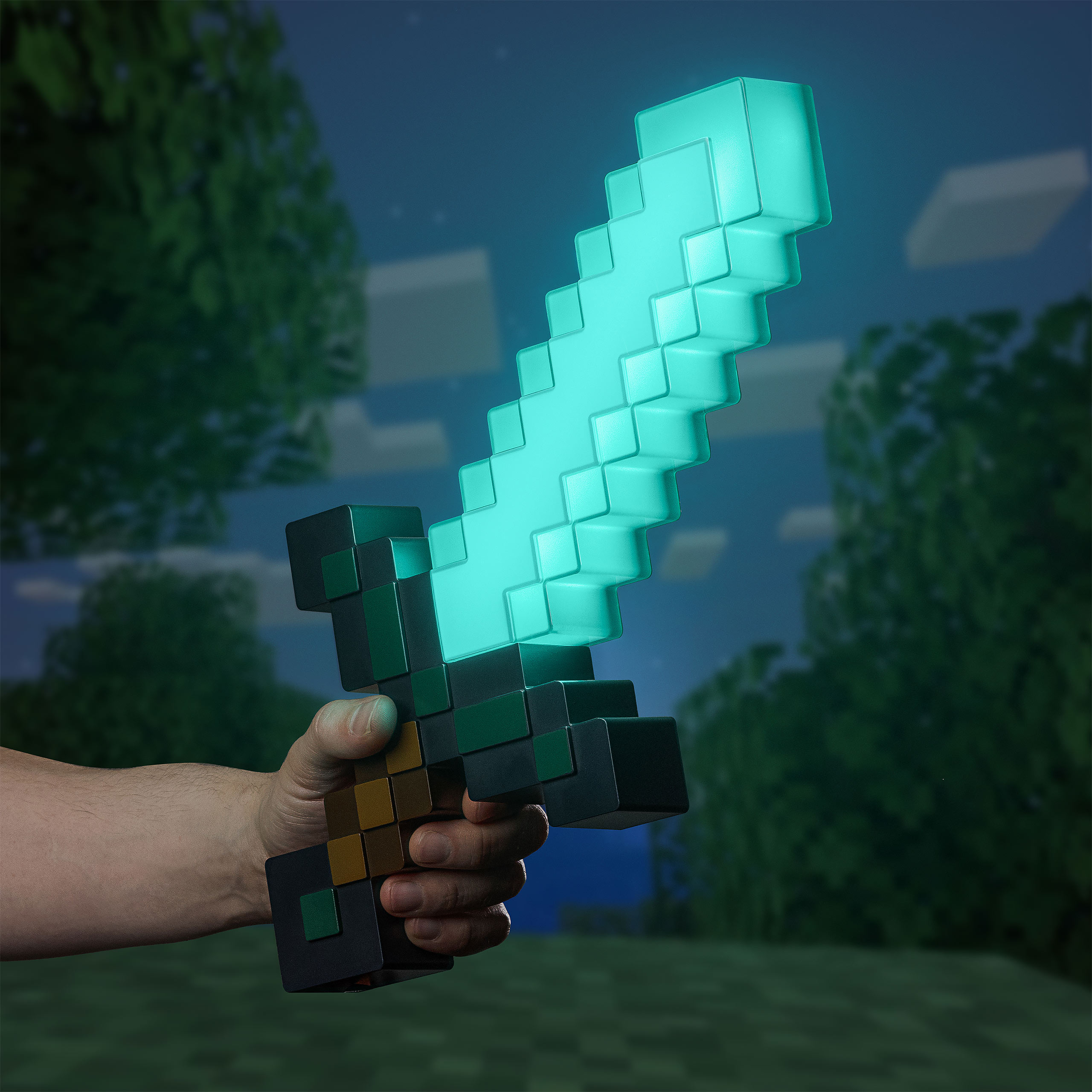 Minecraft - Diamanten Zwaard Lamp