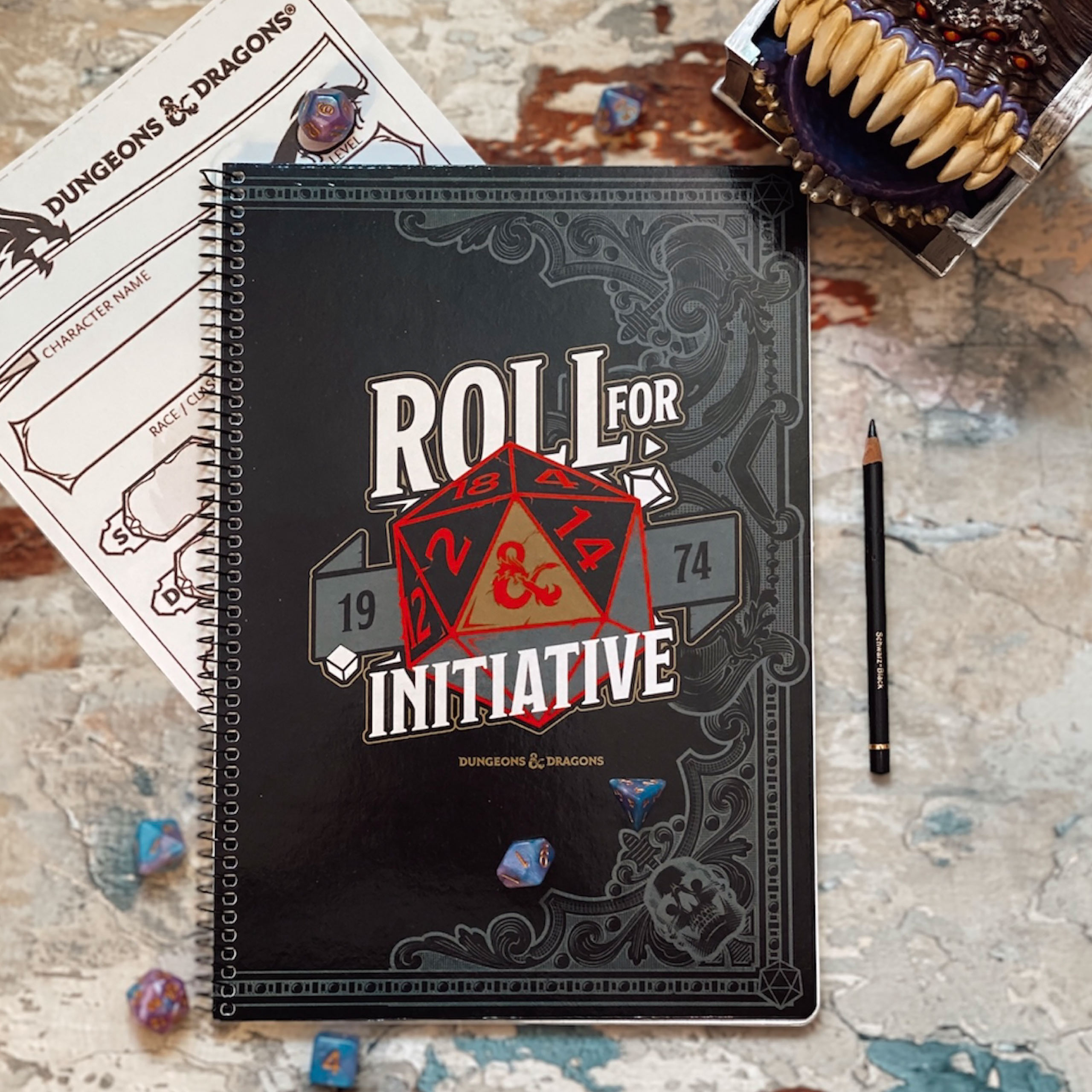 Dungeons & Dragons - Roll For Initiative Cuaderno A4