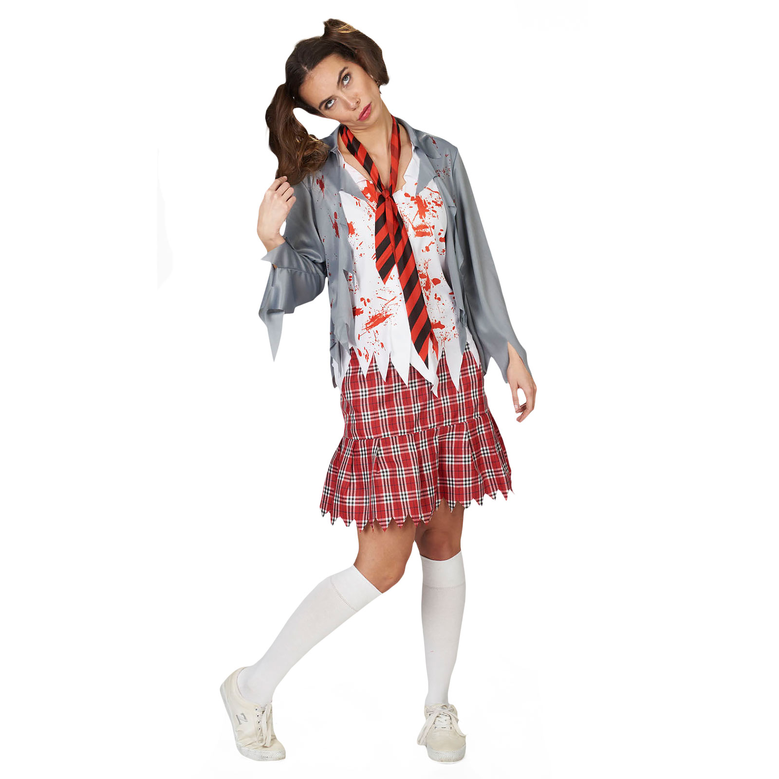 Zombie School Girl - Dames Kostuum
