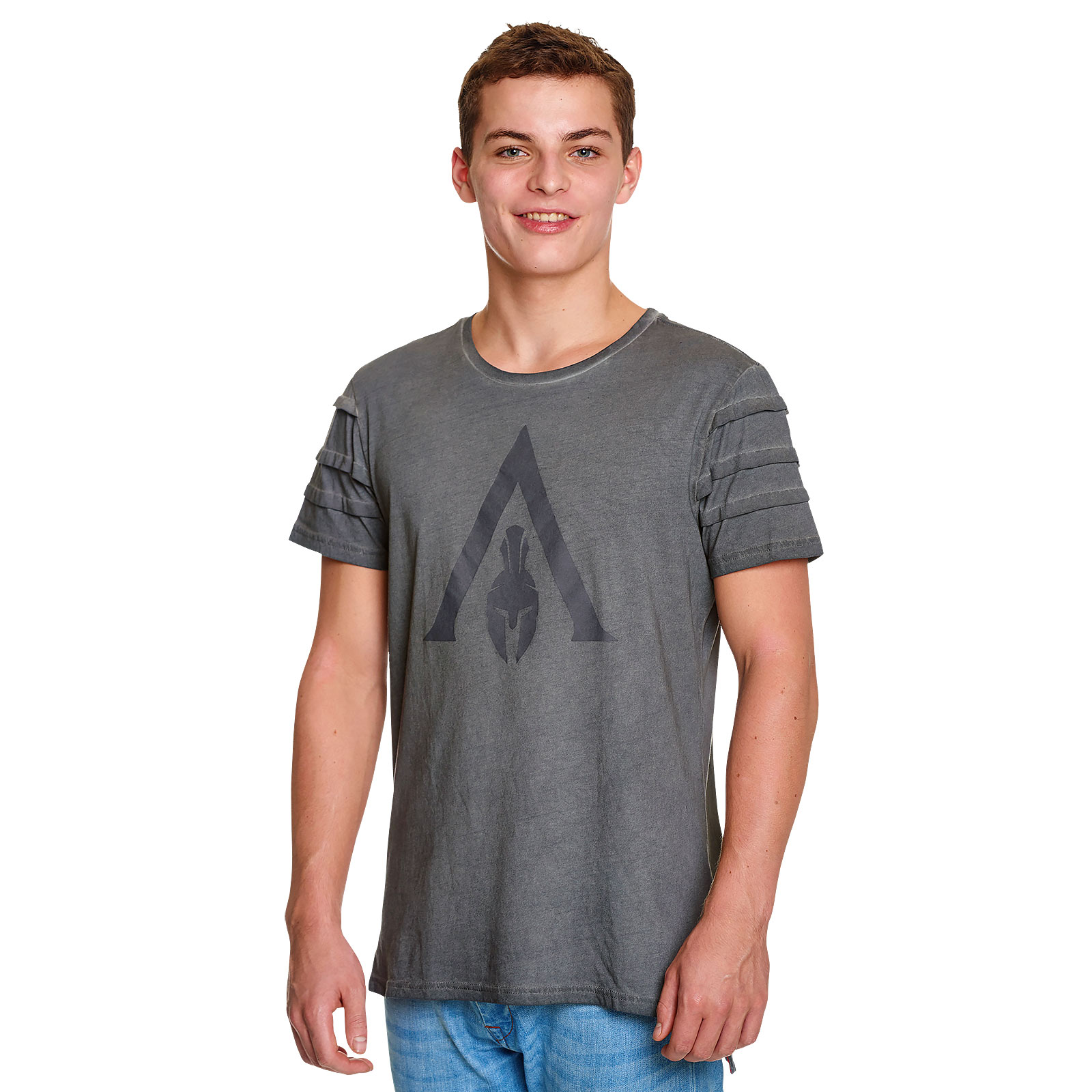 Assassins Creed - Odyssey Logo T-Shirt grau