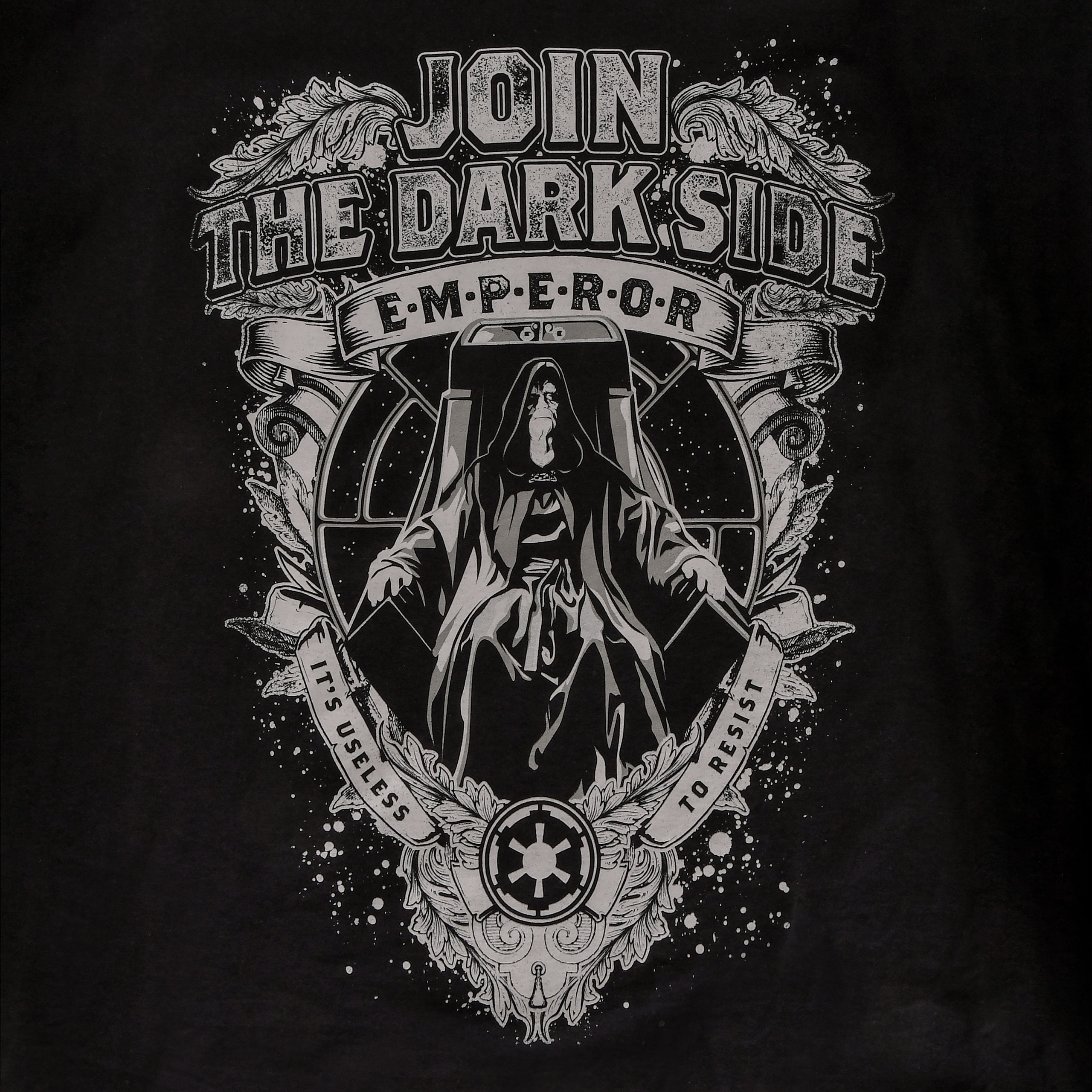 Star Wars - Únete a la camiseta negra del Lado Oscuro