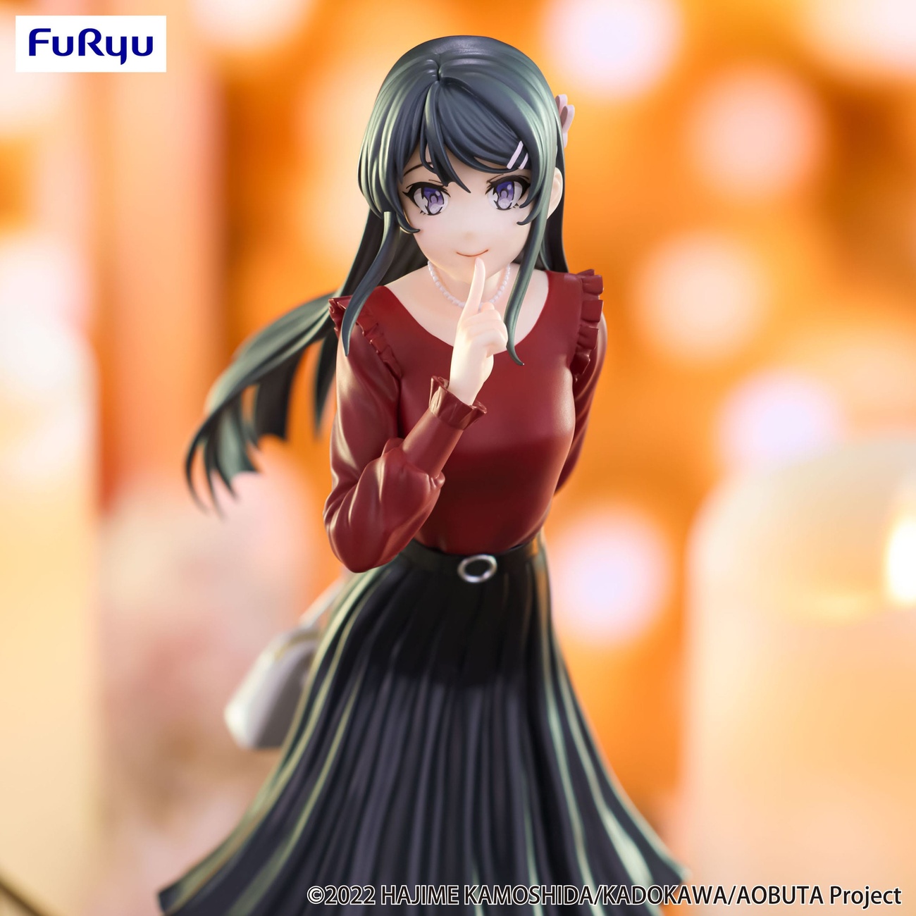Rascal Does Not Dream of Bunny Girl Senpai Statua PVC Trio-Try-iT Mai Sakurajima Outfit Invernale Ver. 21 cm
