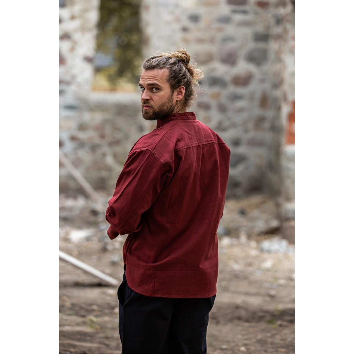 Medieval Shirt Ansbert red