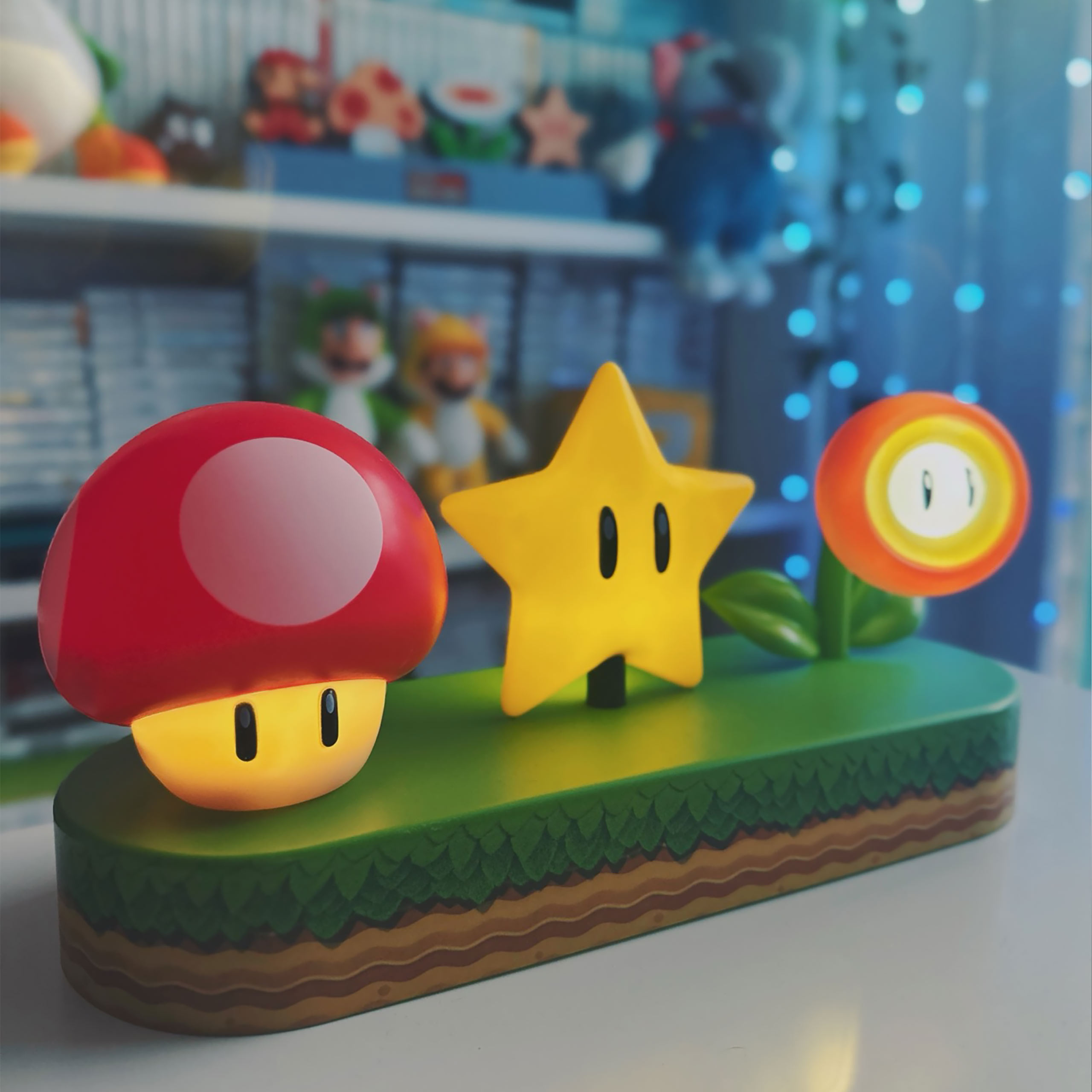 Super Mario - Lámpara de mesa Icons