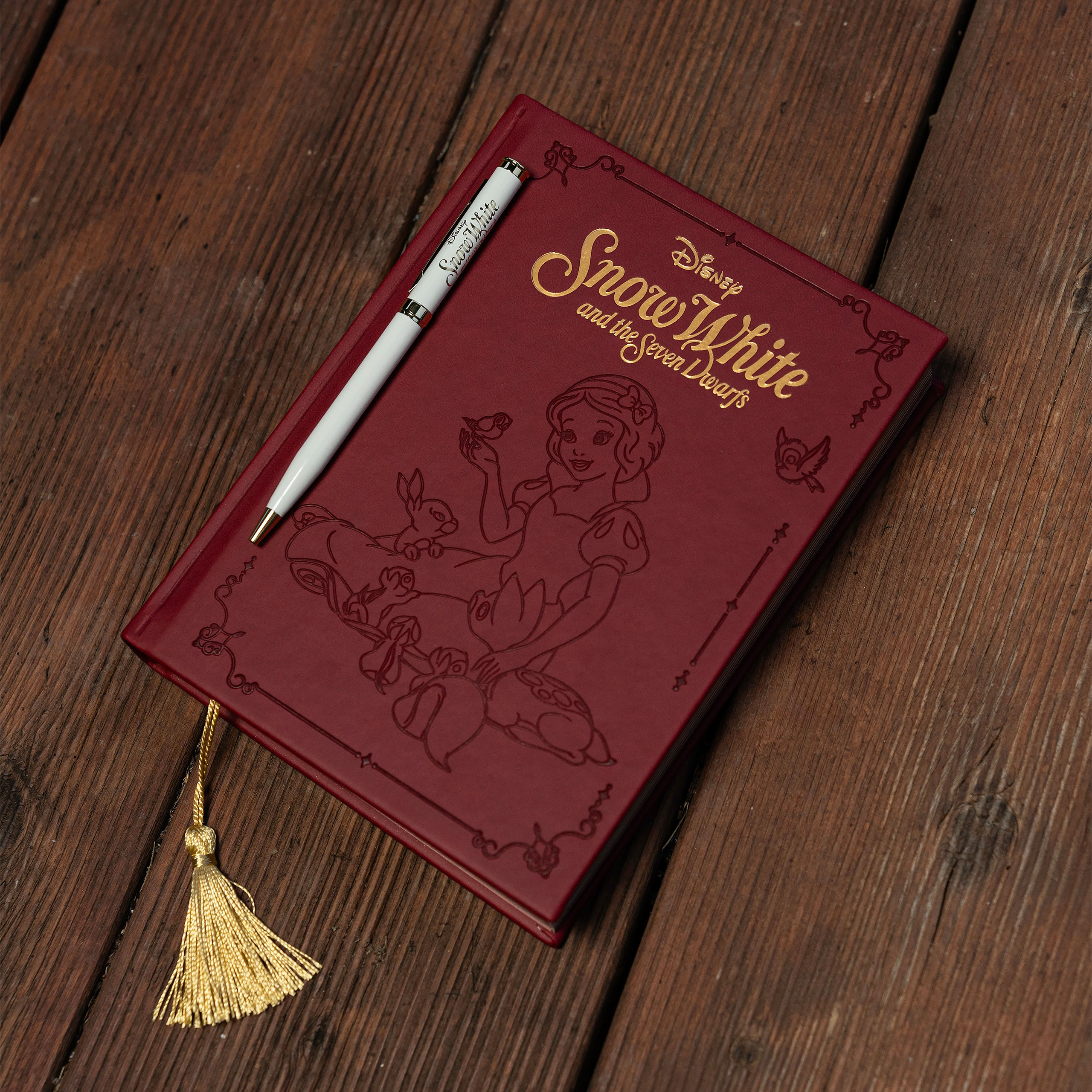 Blanche-Neige - Carnet de notes premium avec stylo à bille