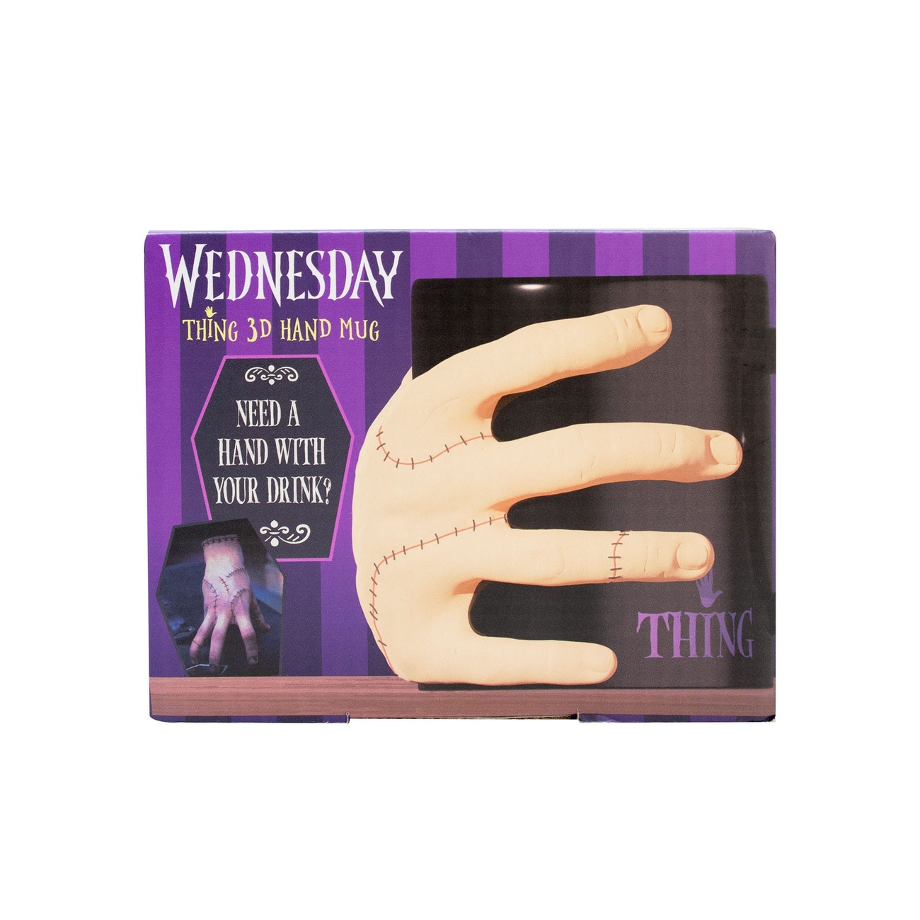 Wednesday Kubek 3D Rączka 330 ml