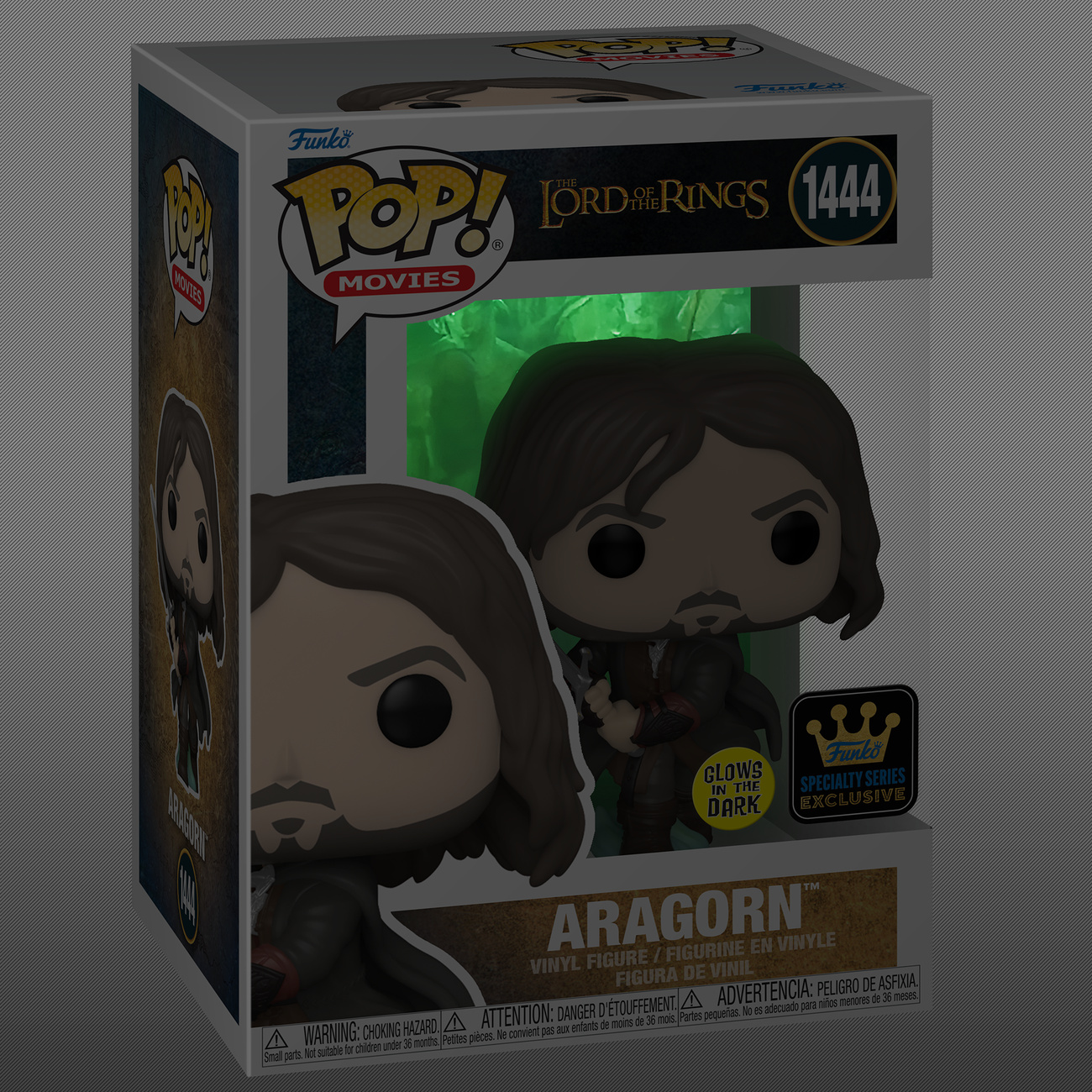 Le Seigneur des Anneaux - Figurine Funko Pop Aragorn Glow in the Dark
