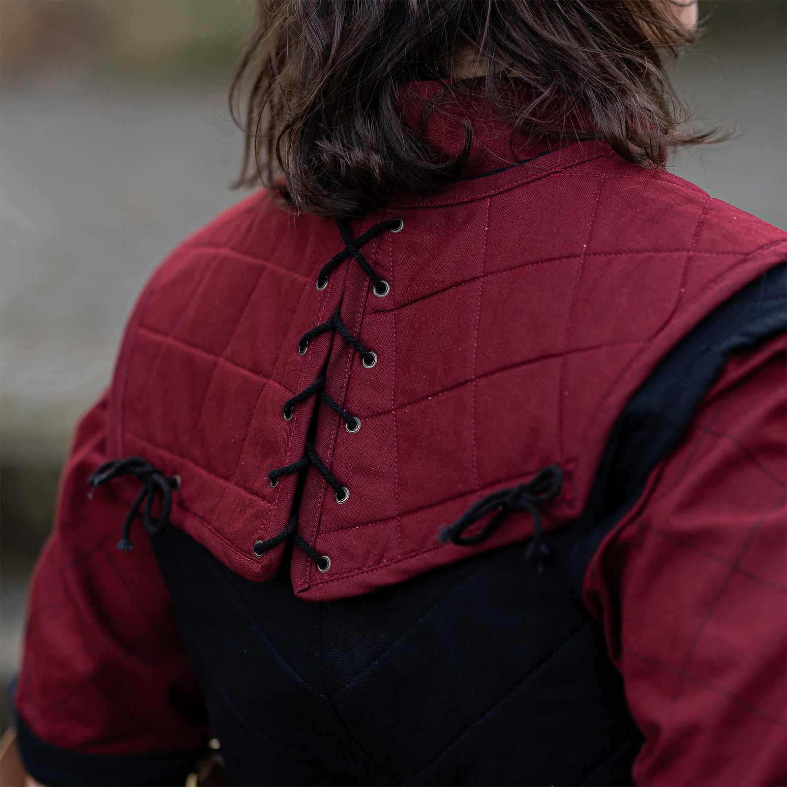 Dungeons & Dragons - Fighter collar bordeaux