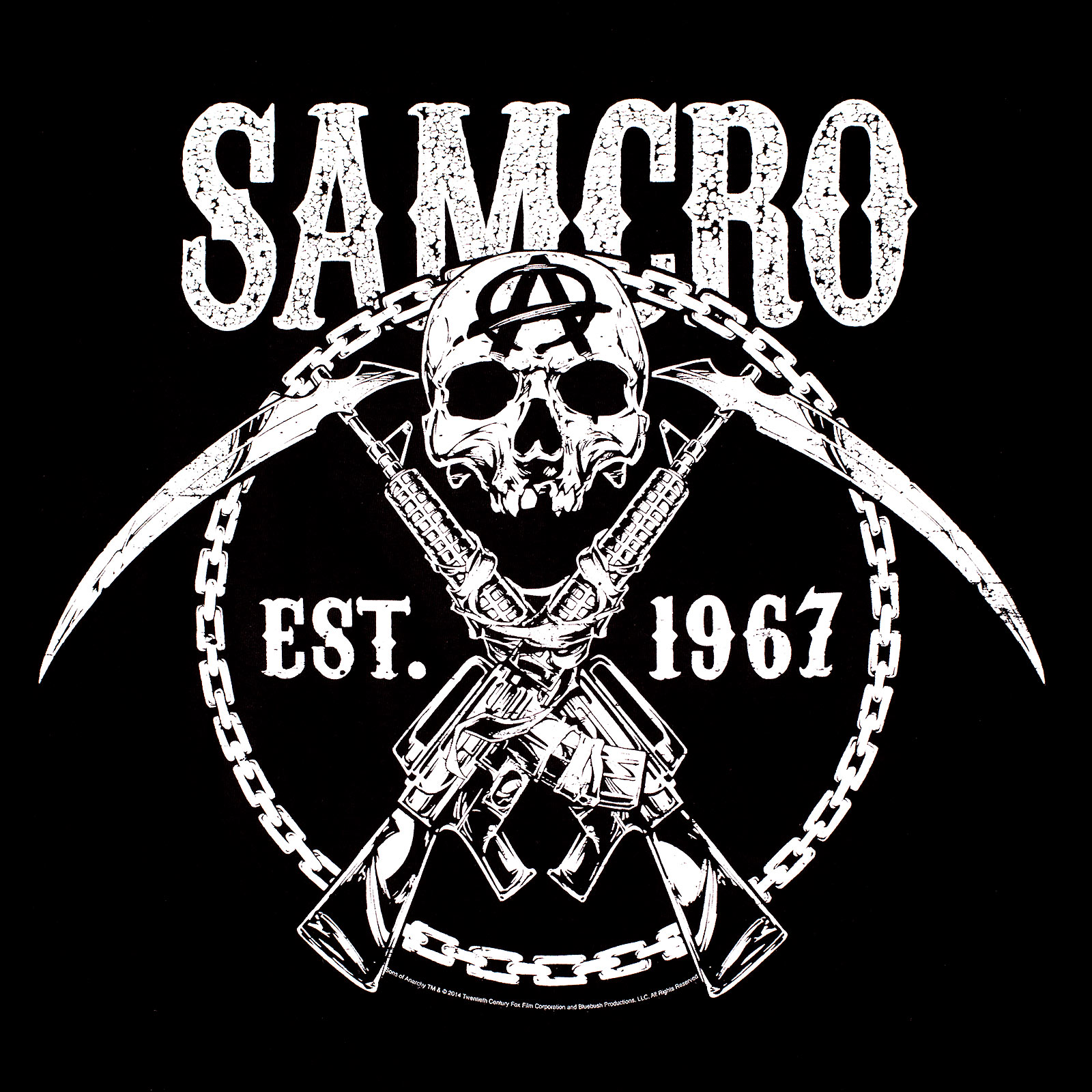 Sons of Anarchy - Samcro T-Shirt schwarz